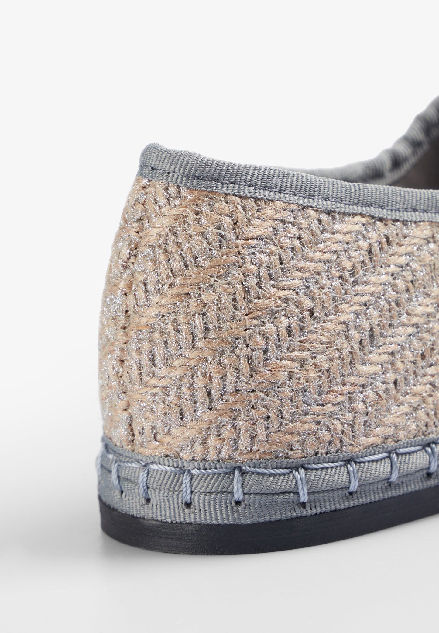 RUSTIC FABRIC SLIPPERS