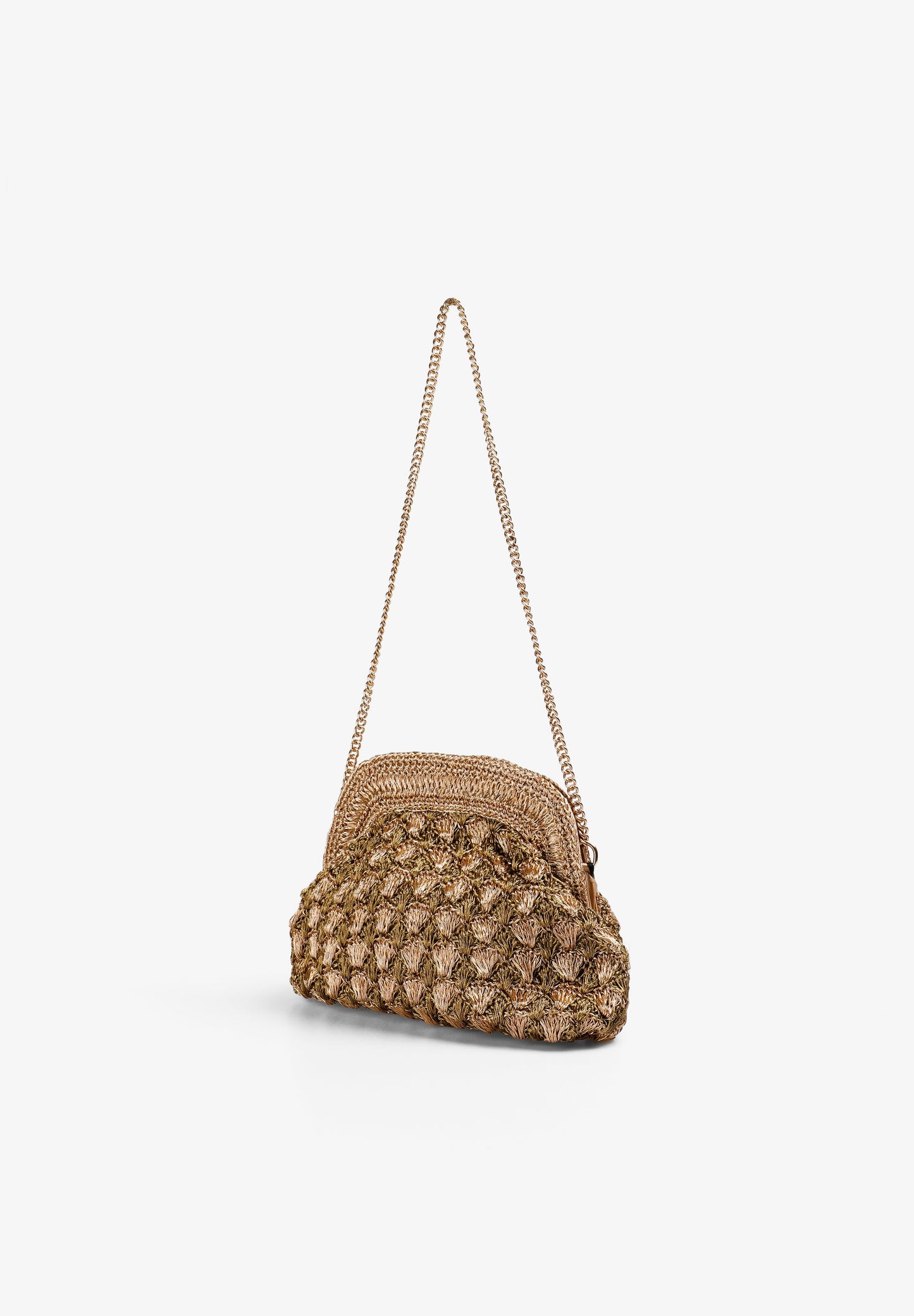 BOLSO MANO HILO METALIZADO