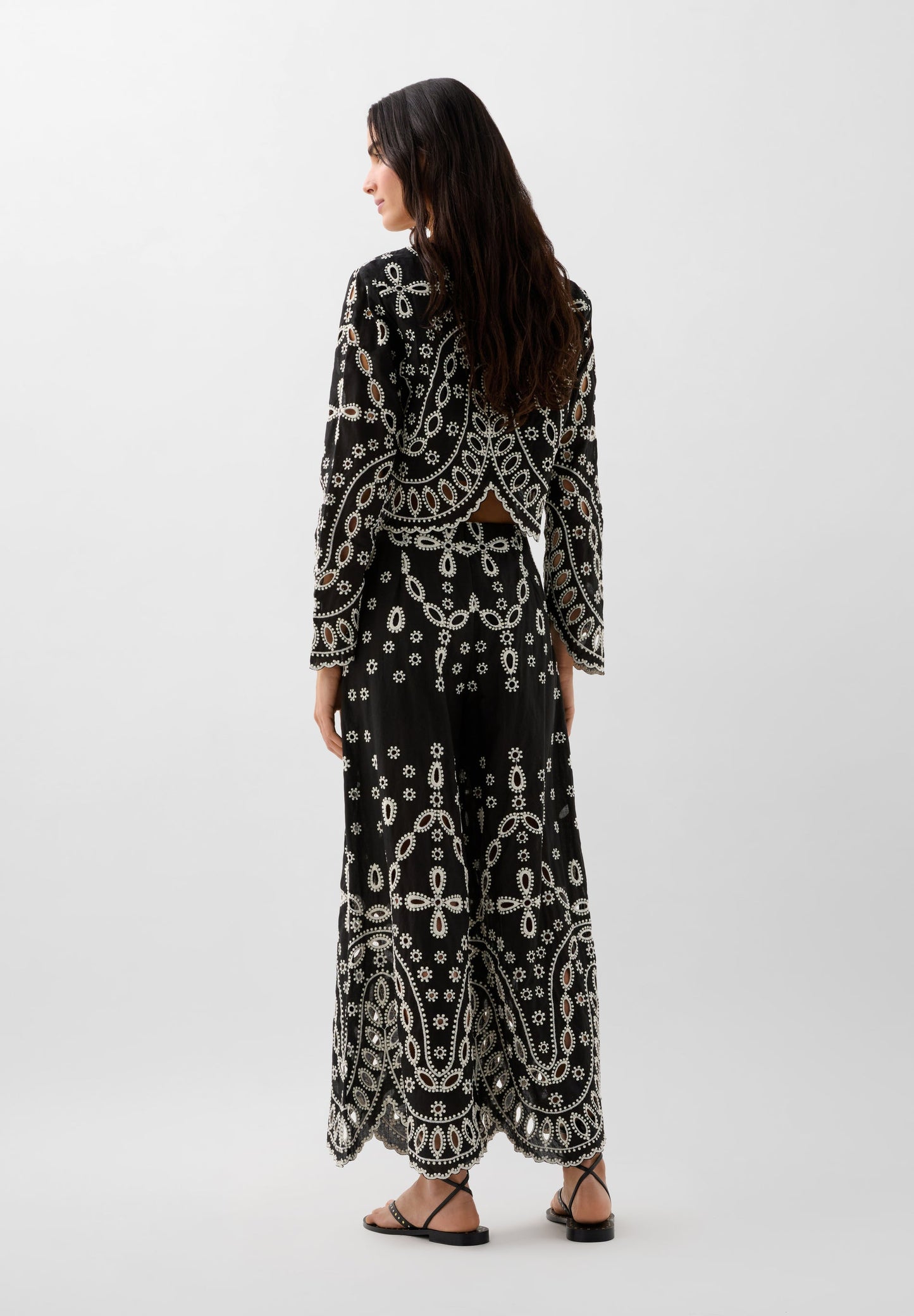 EMBROIDERED CULOTTES