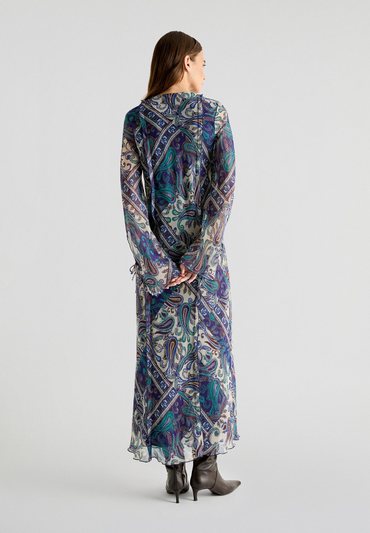 PASLEY RUFFLE DRESS