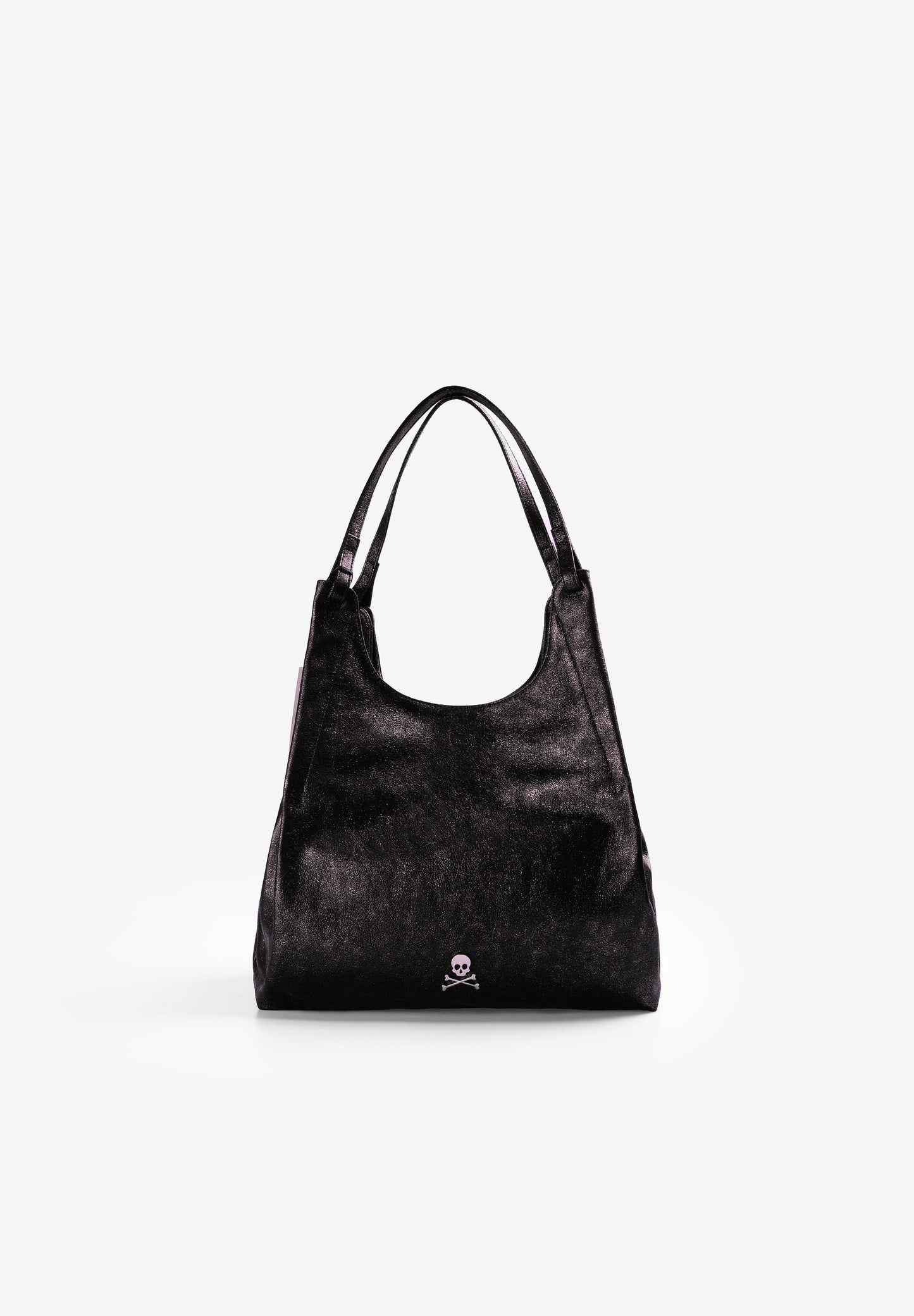 SHINY MAUVE ADJUSTABLE BAG