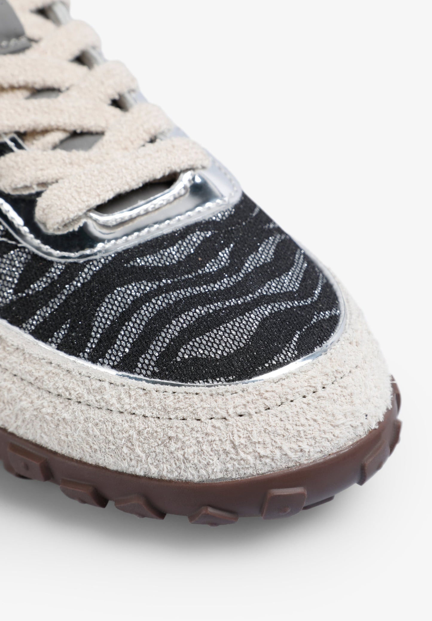 GLITTER ZEBRA SNEAKERS