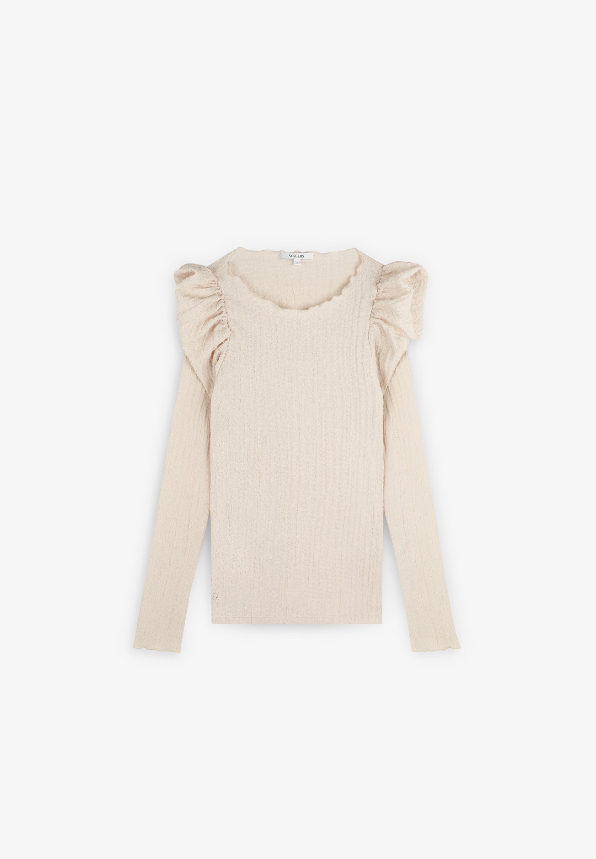 SCWRINKLE PUFF LS TEE