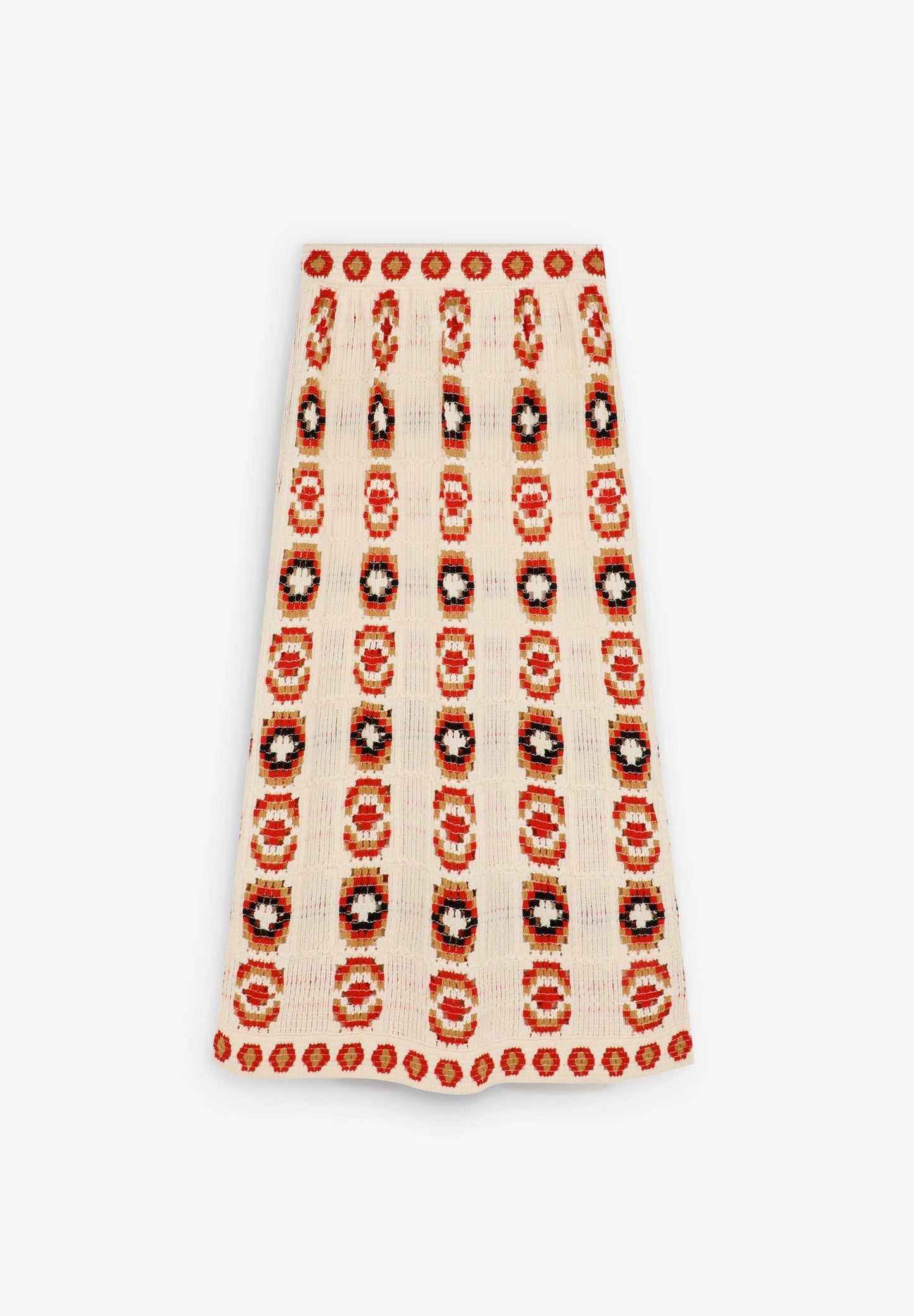 CROCHET STRAIGHT SKIRT