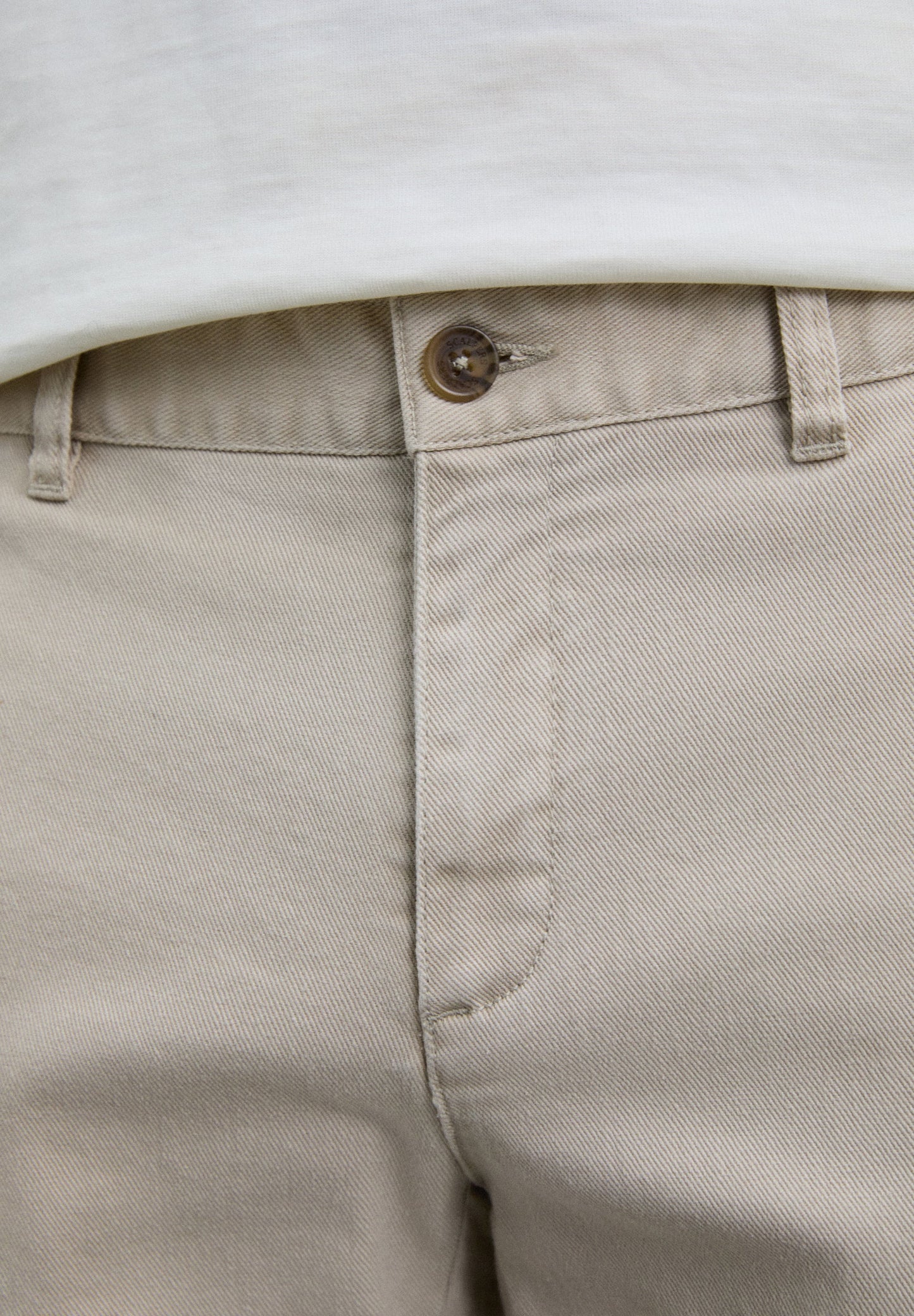 CROPPED FIT CARGO TROUSERS