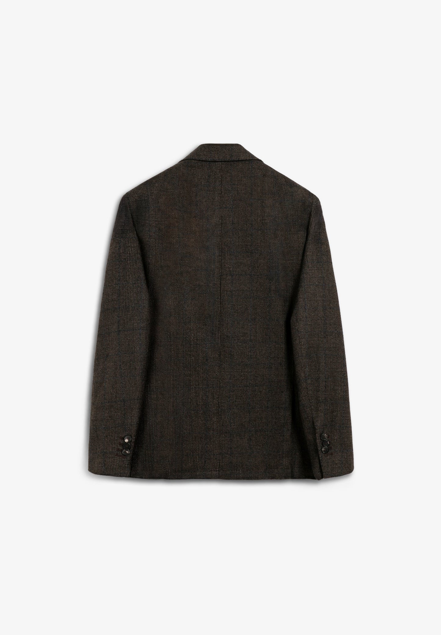 CHECKED WOOL BLAZER