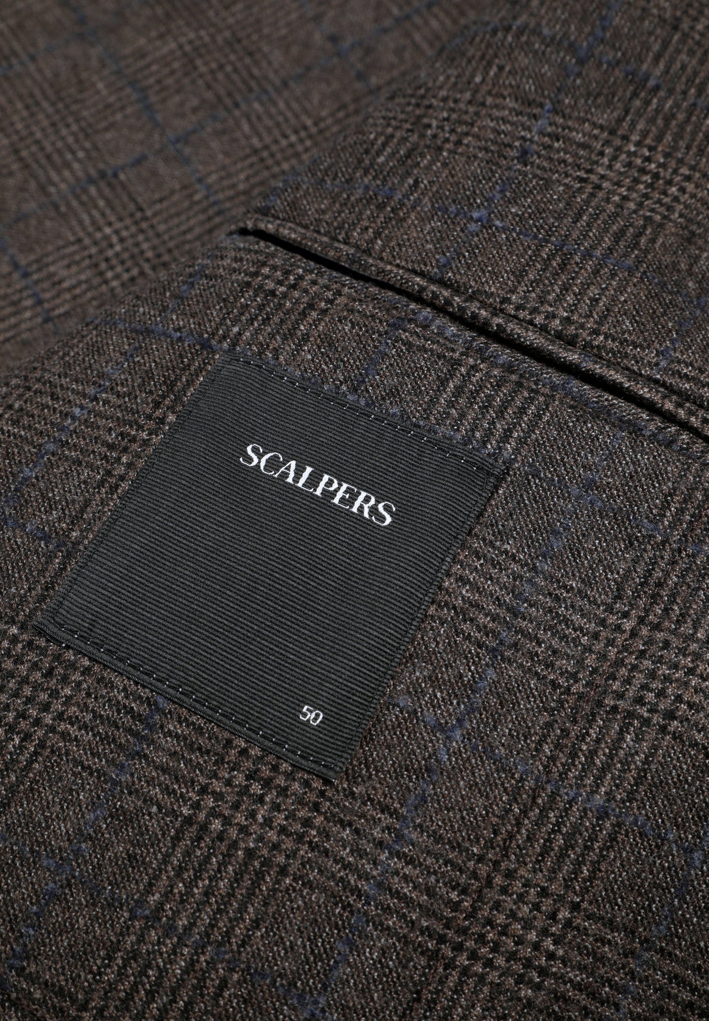 WOOL CHECK BLAZER