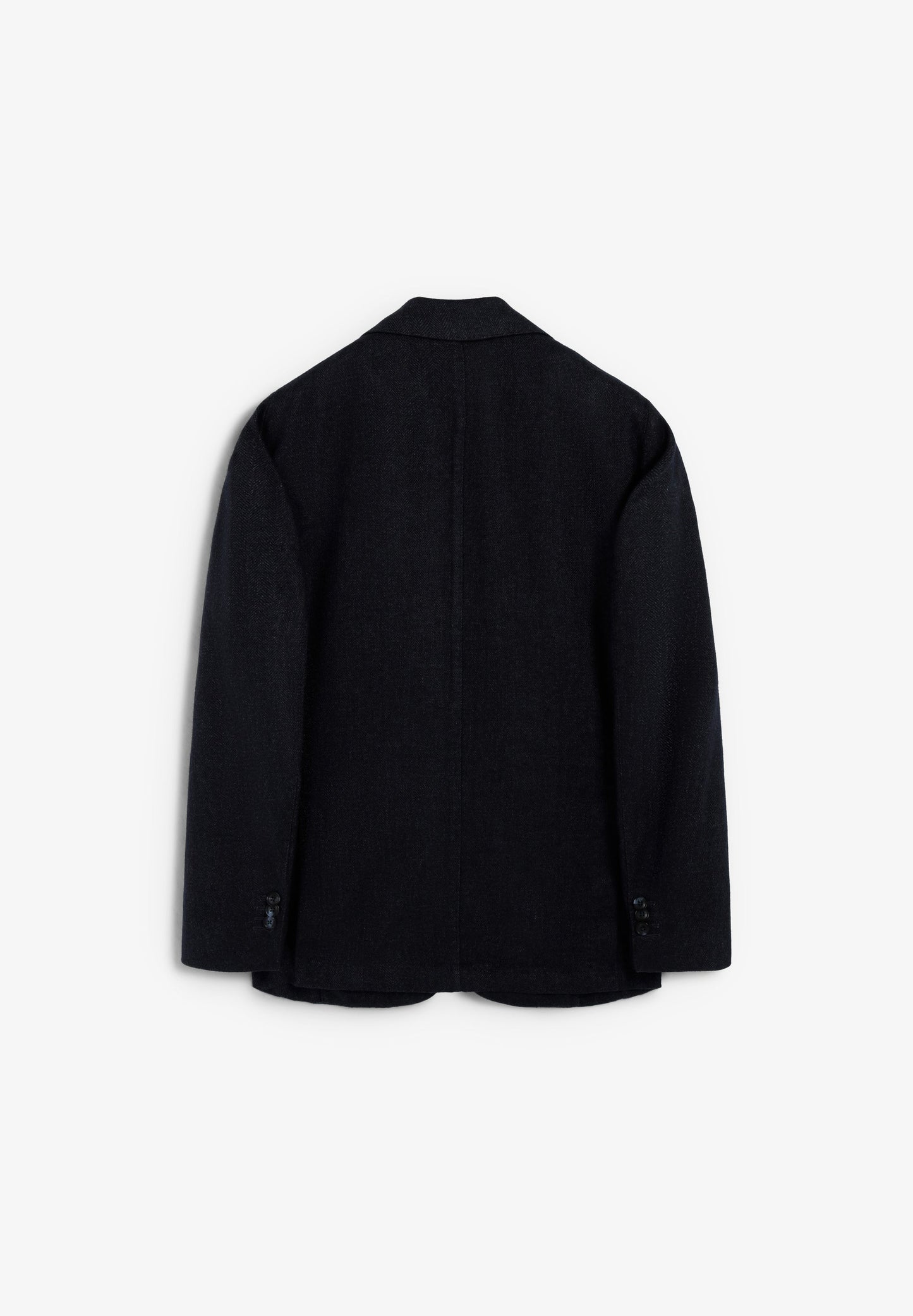 HERRINGBONE WOOL BLAZER