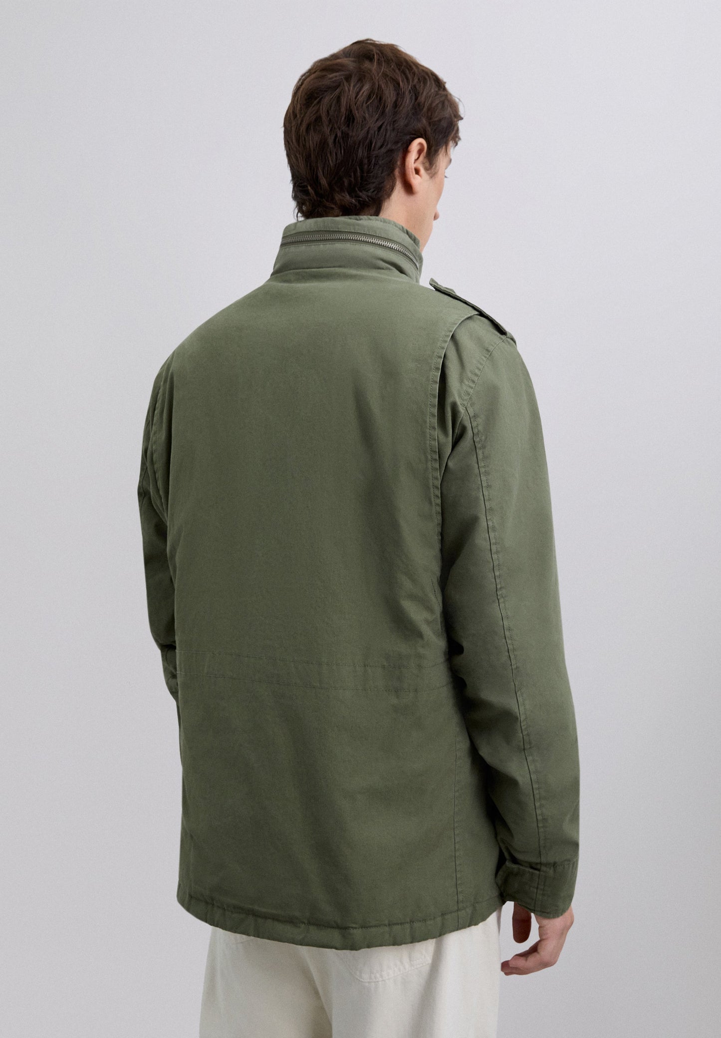 MILITARY HOODED JACKET