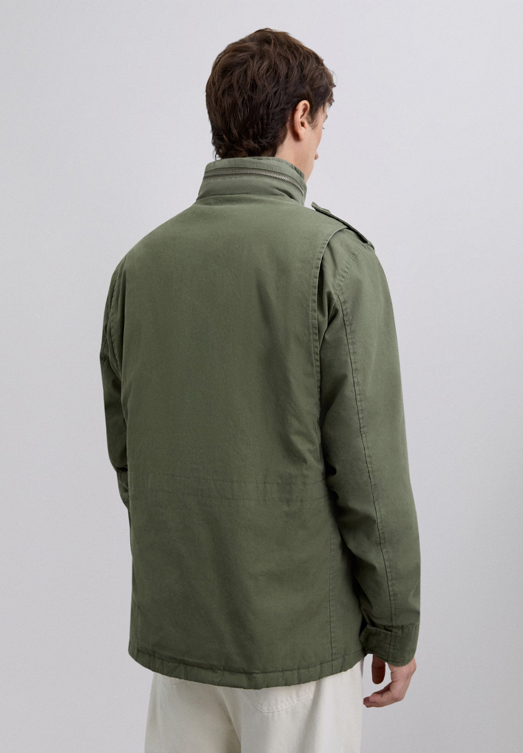 PARKA CAPUCHA MILITAR - Scalpers