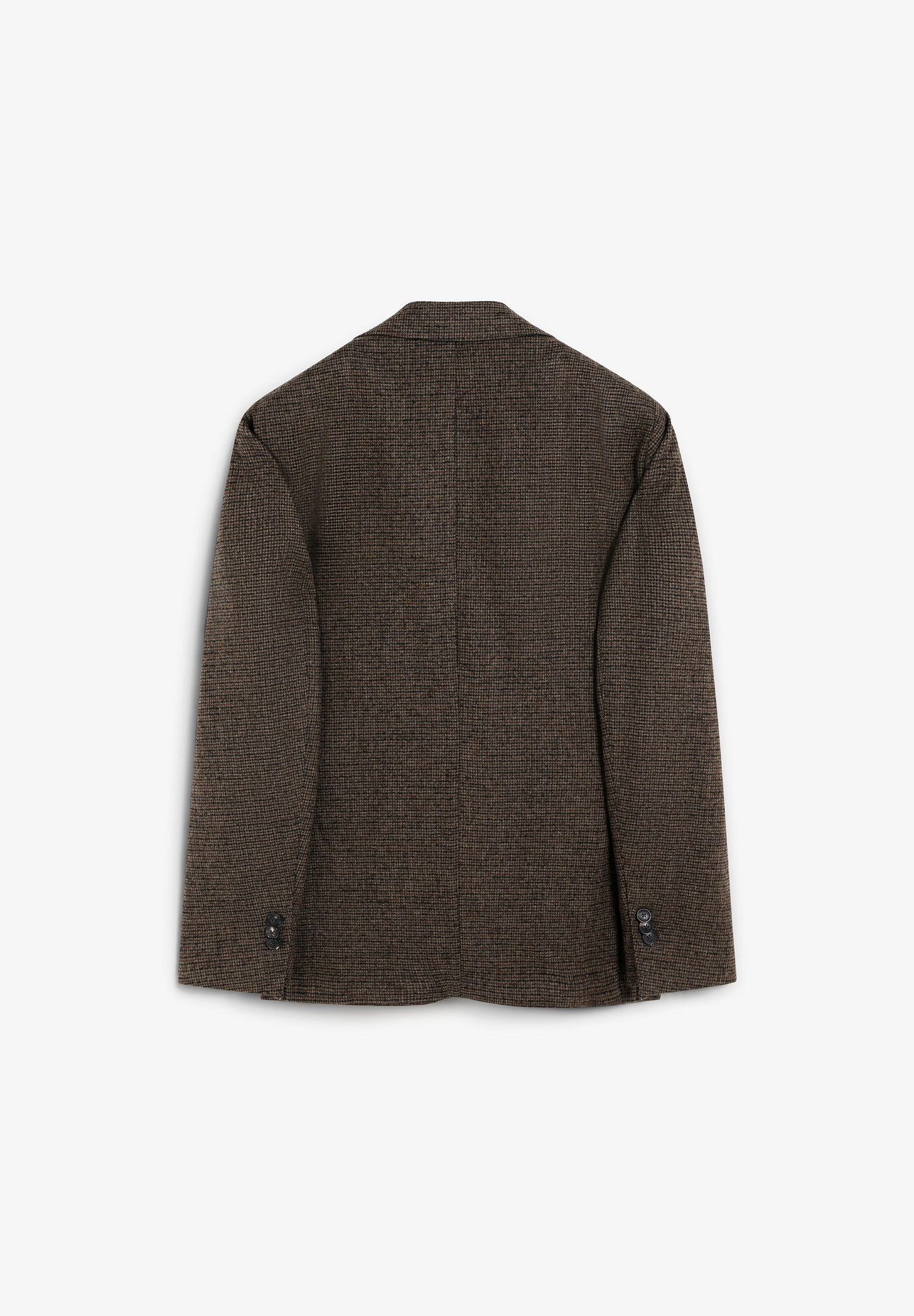 CHECKED WOOL BLAZER