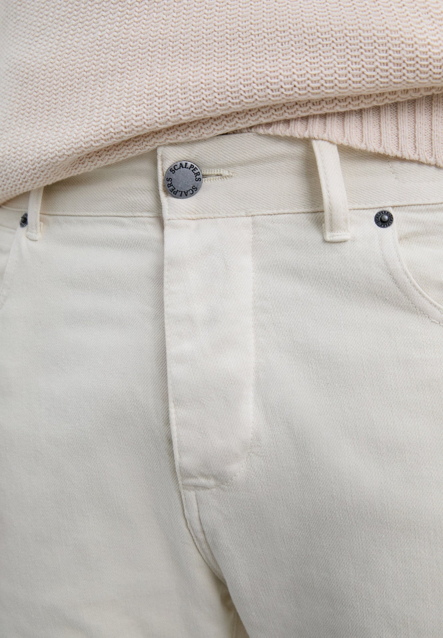 STRAIGHT LOGO TROUSERS