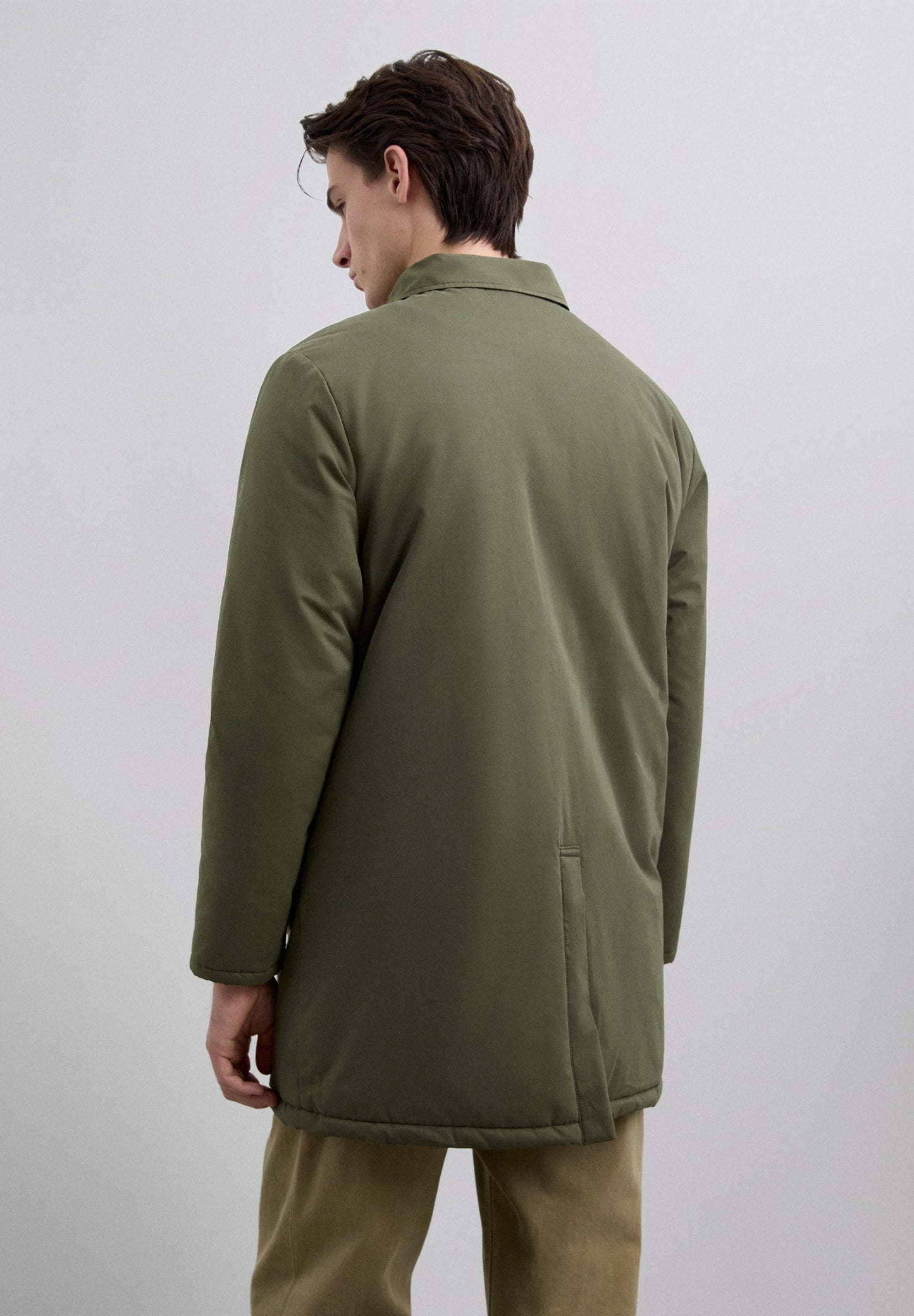 PARKA WITH DETACHABLE HOOD