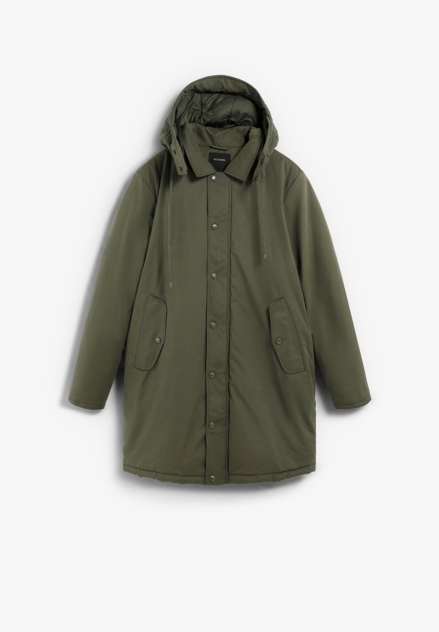 PARKA WITH DETACHABLE HOOD