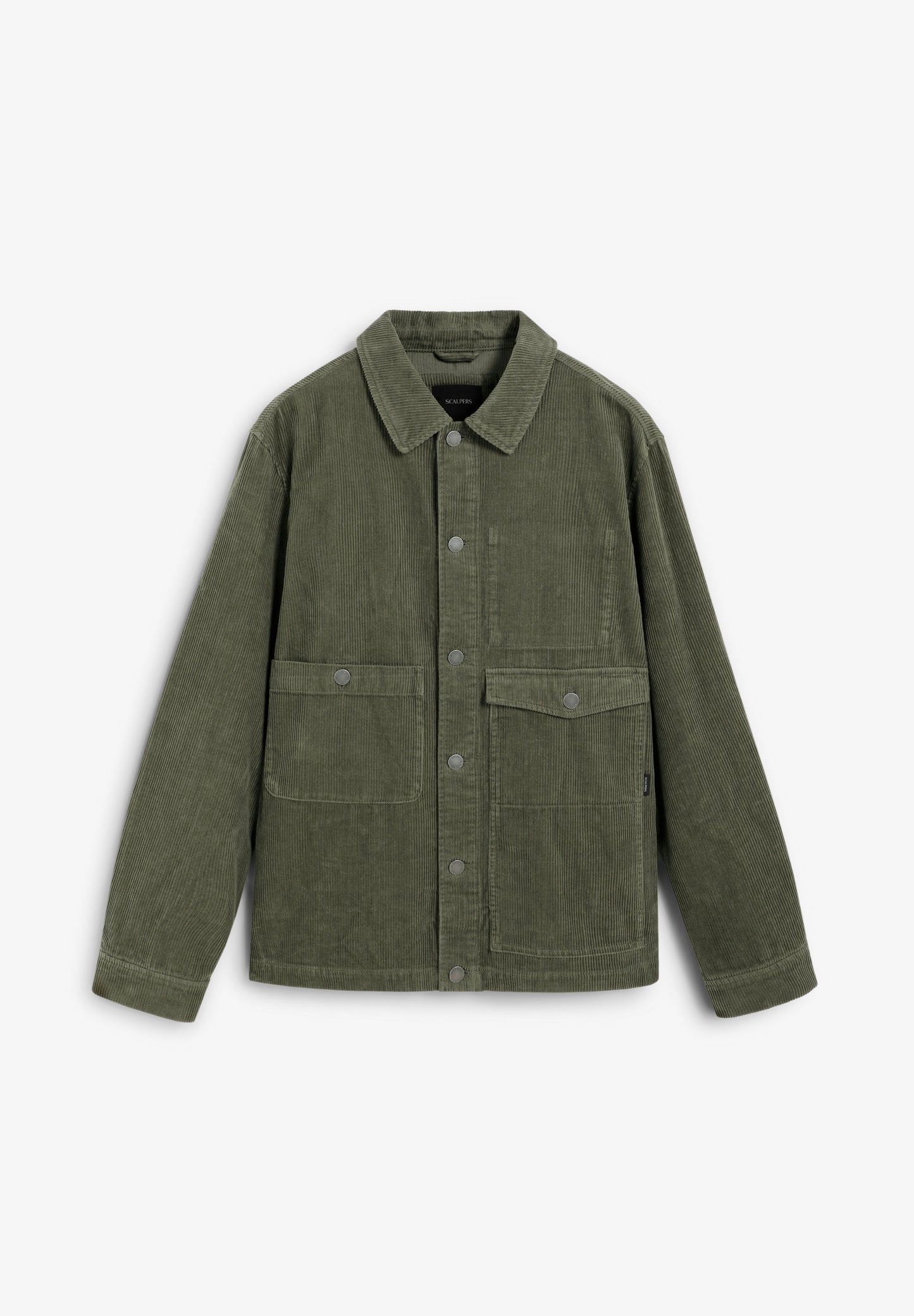 CORDUROY OVERSHIRT WITH LOGO
