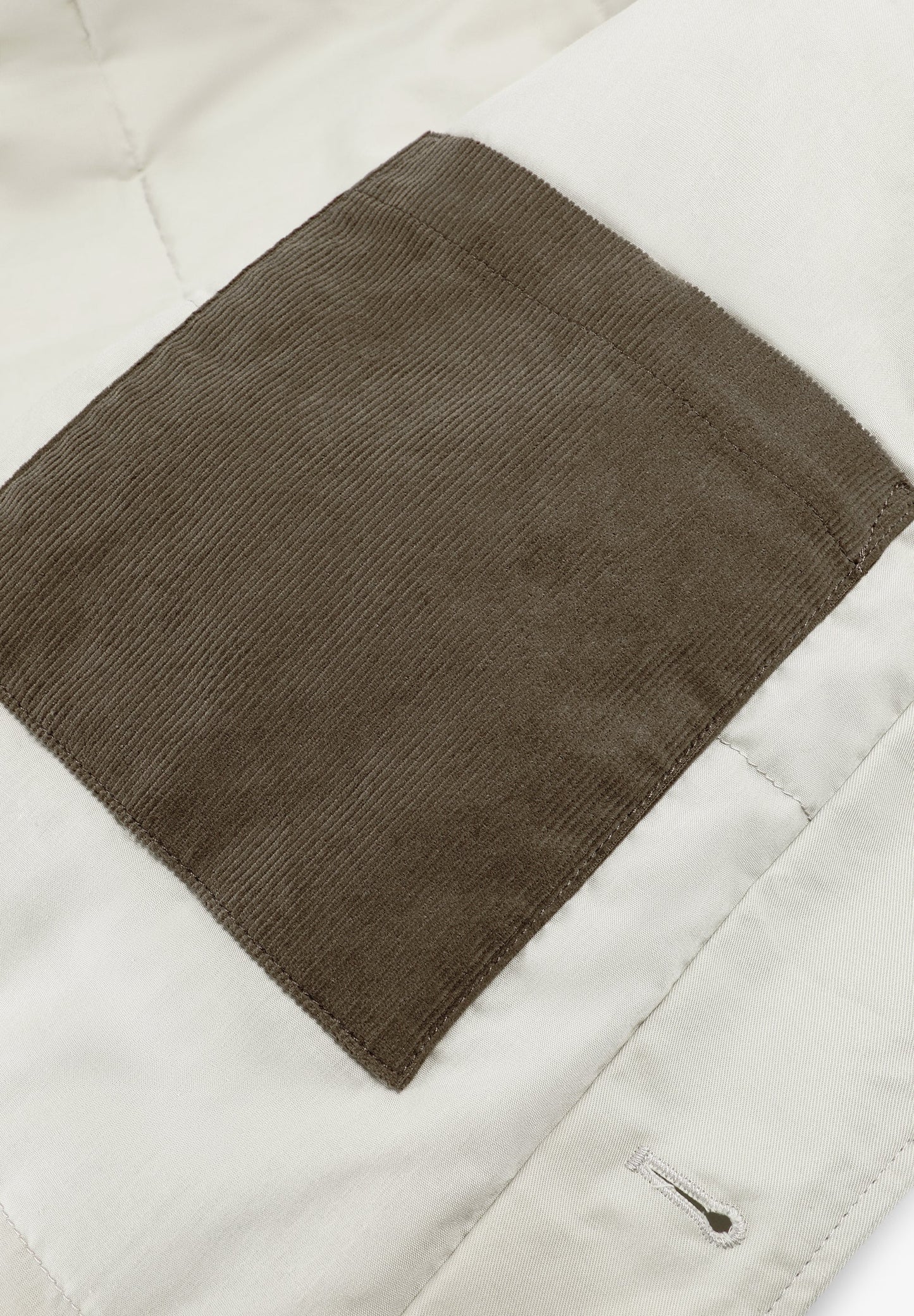 JACKET WITH CORDUROY COLLAR