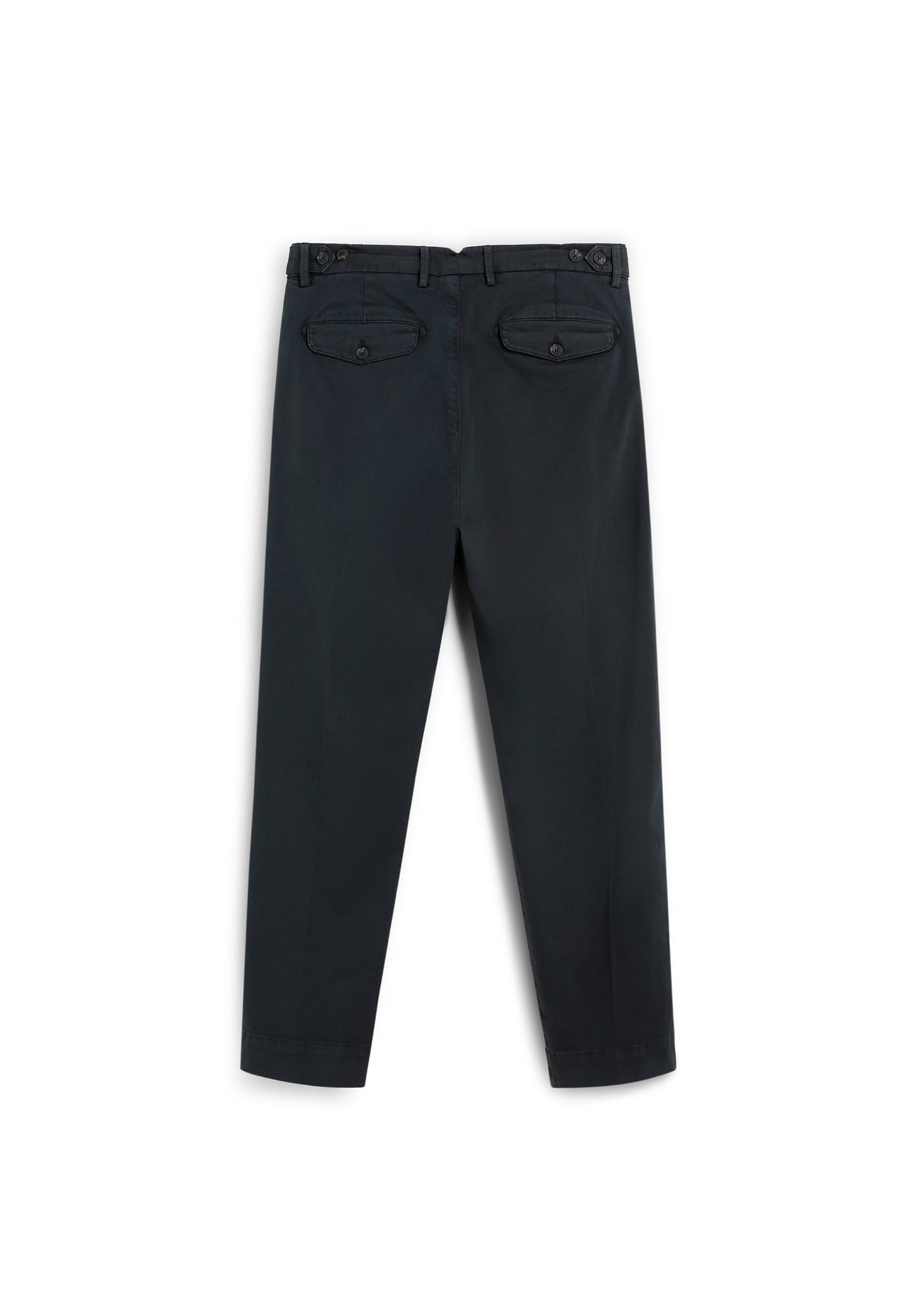 COTTON TROUSERS WITH DOUBLE DARTS