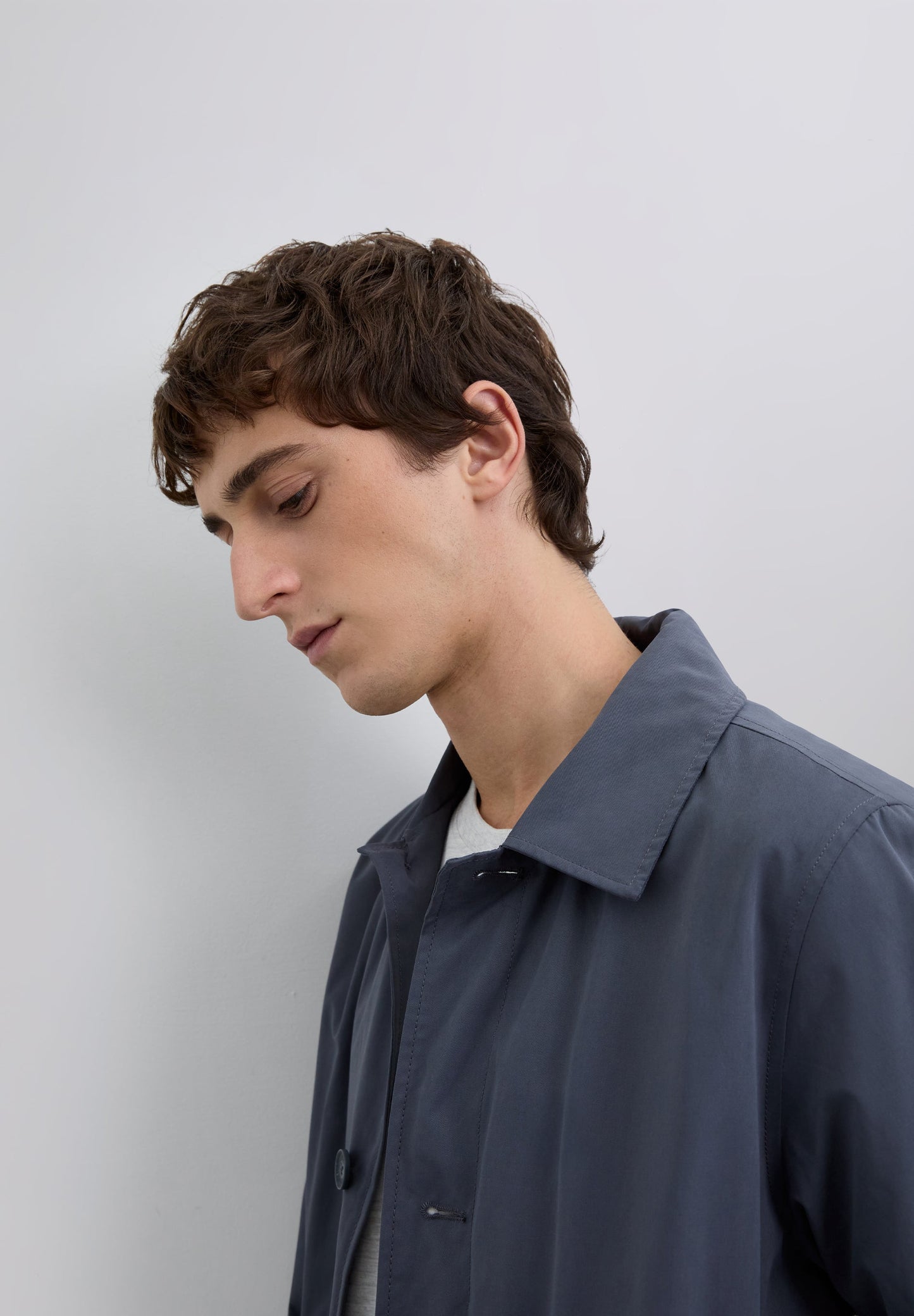 TRENCH COAT WITH SKULL