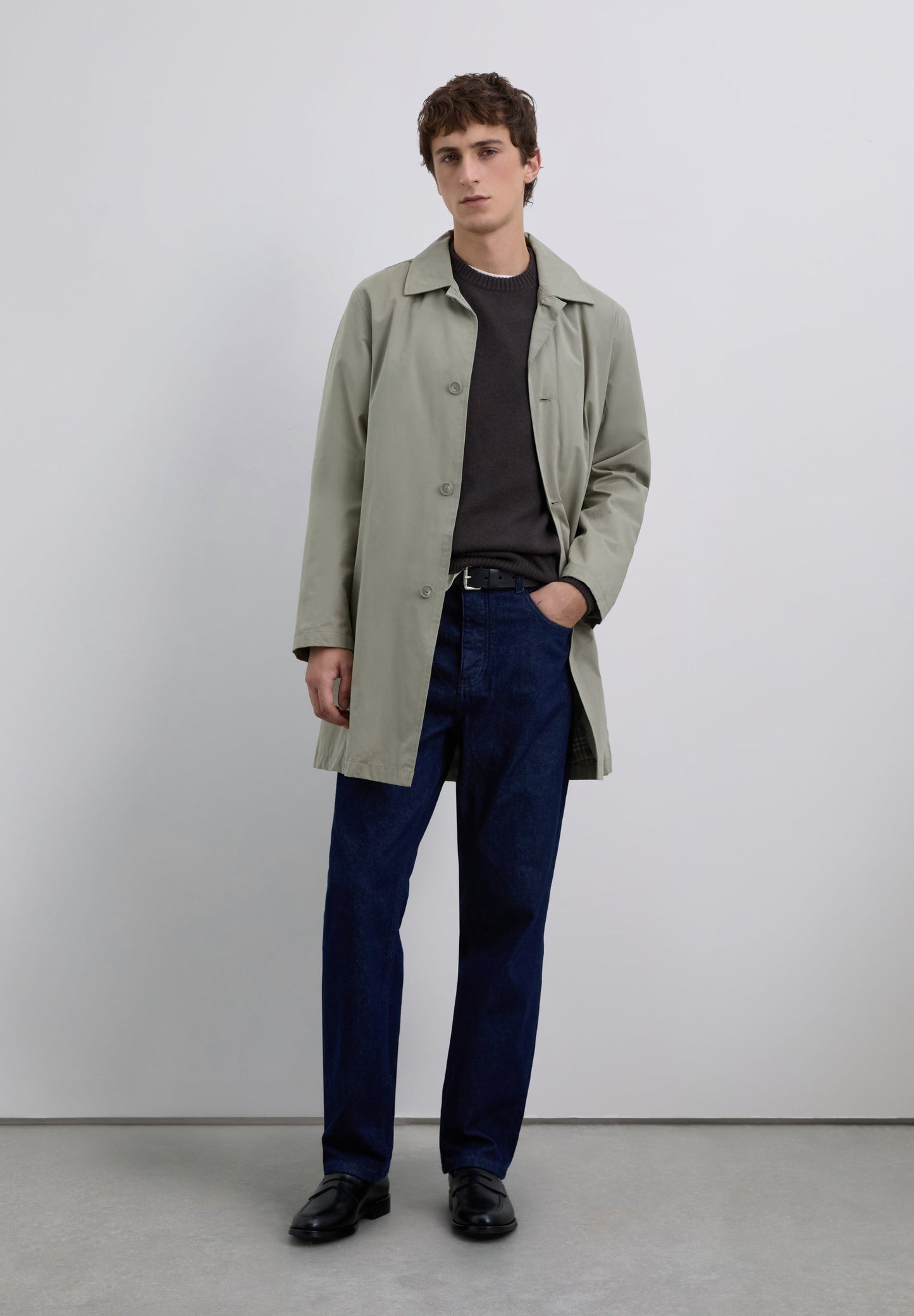 TRENCH COAT WITH SKULL