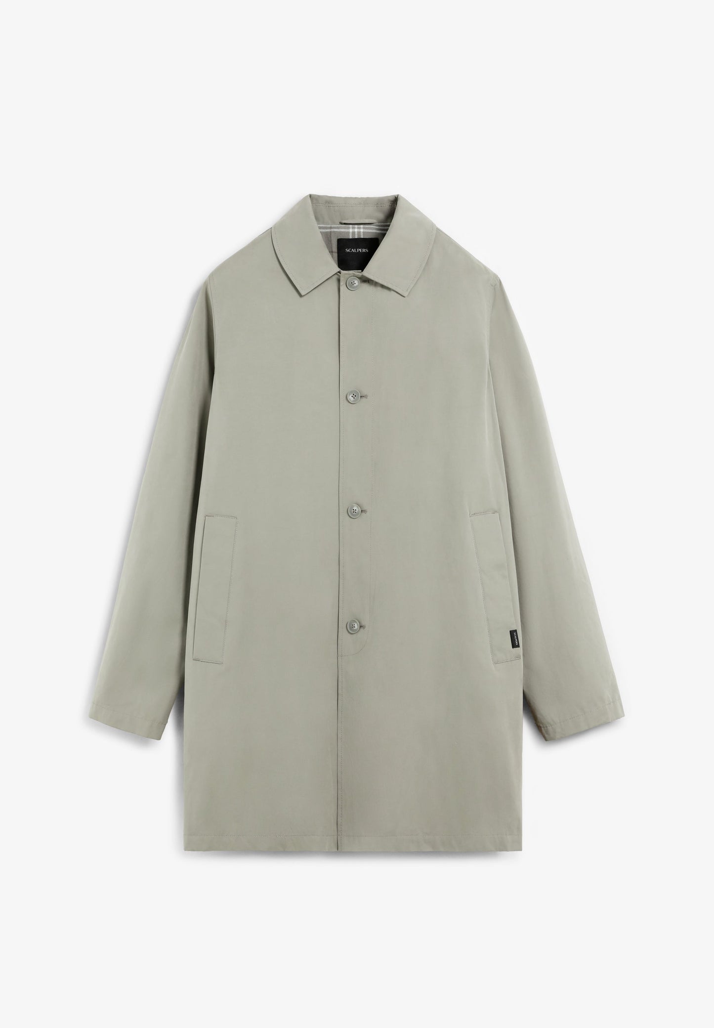 TRENCH COAT WITH SKULL