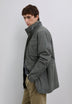 MILITARY PARKA WITH LOGO