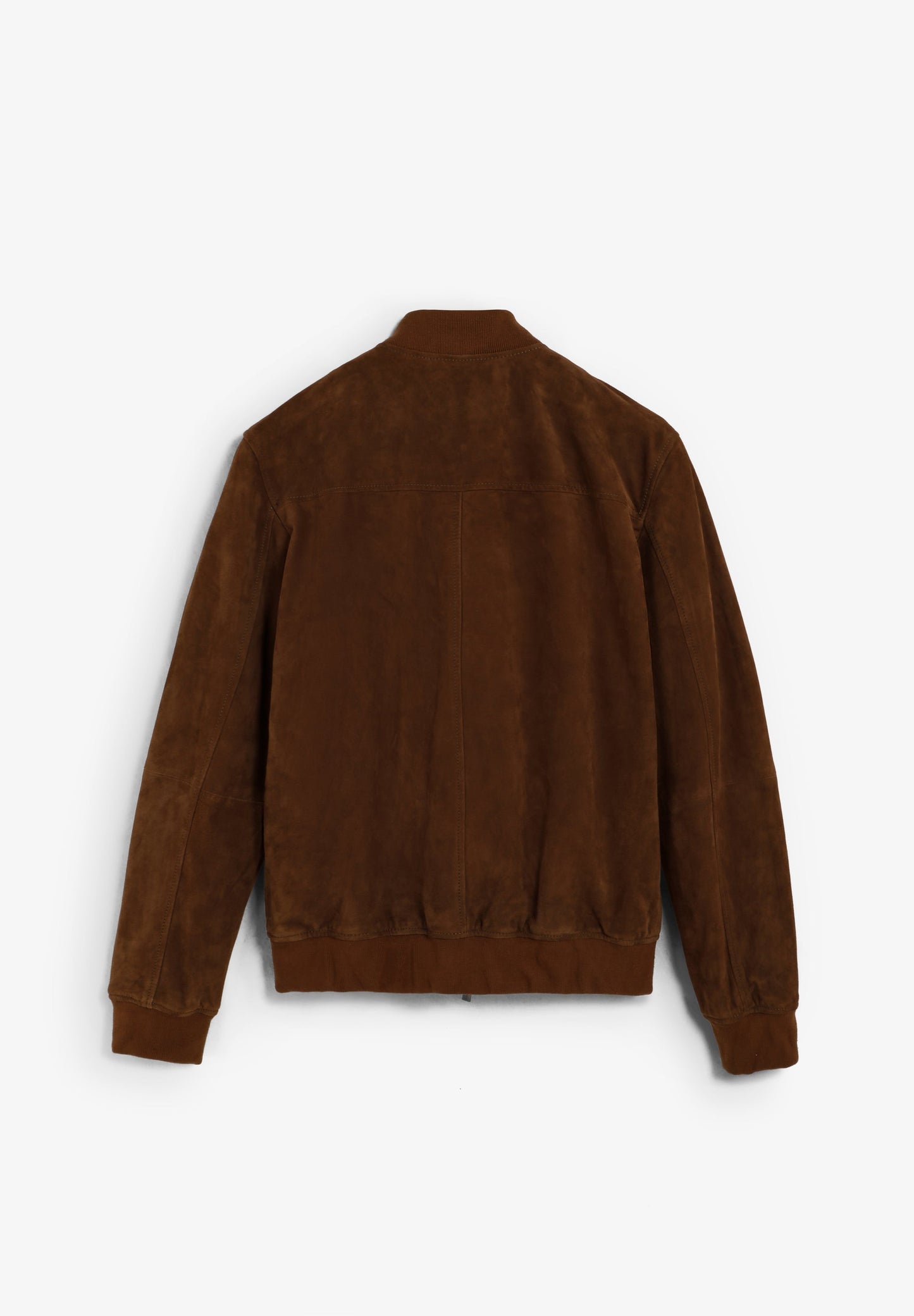 LEATHER BOMBER JACKET