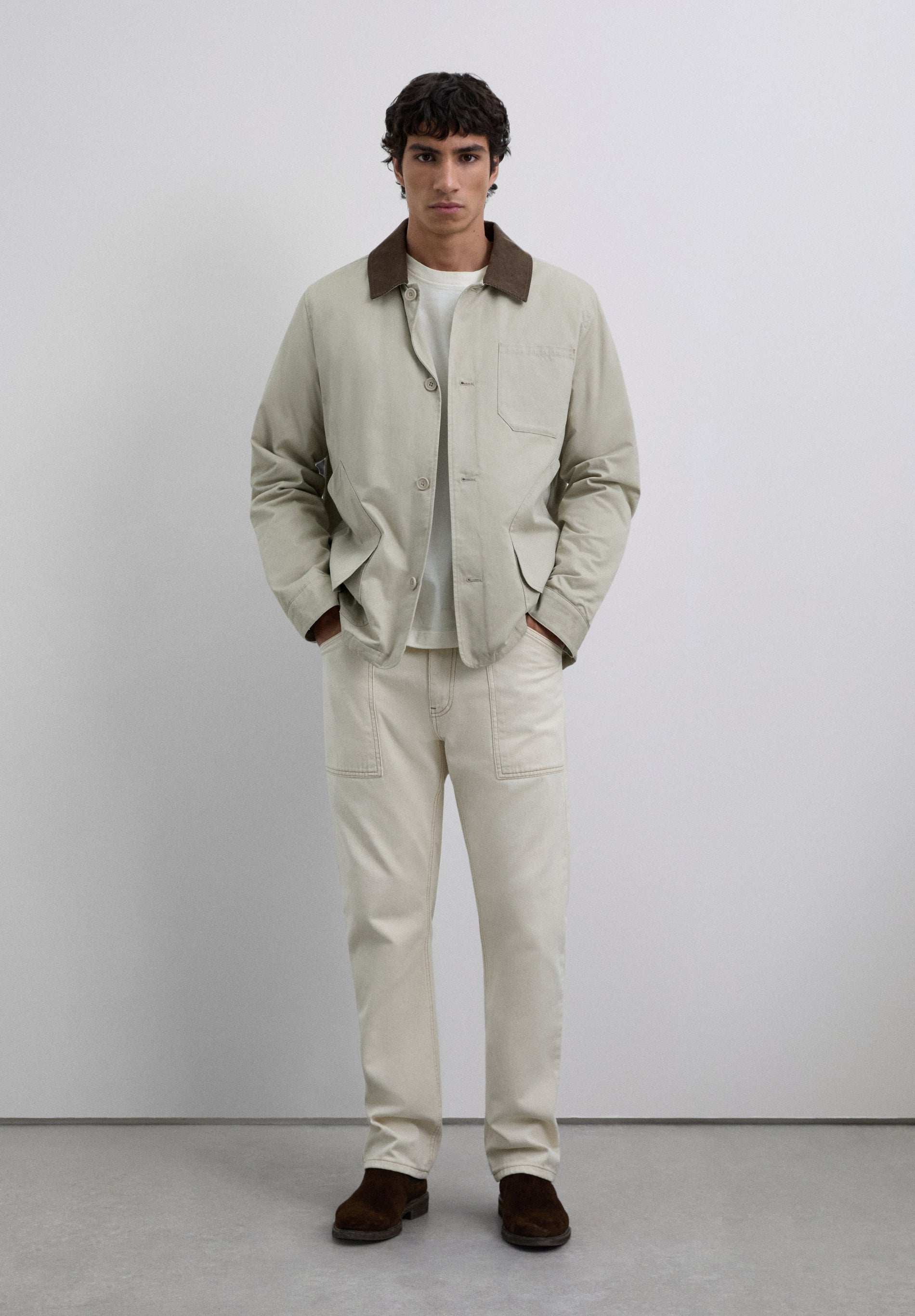 CARPENTER CROPPED FIT JEANS