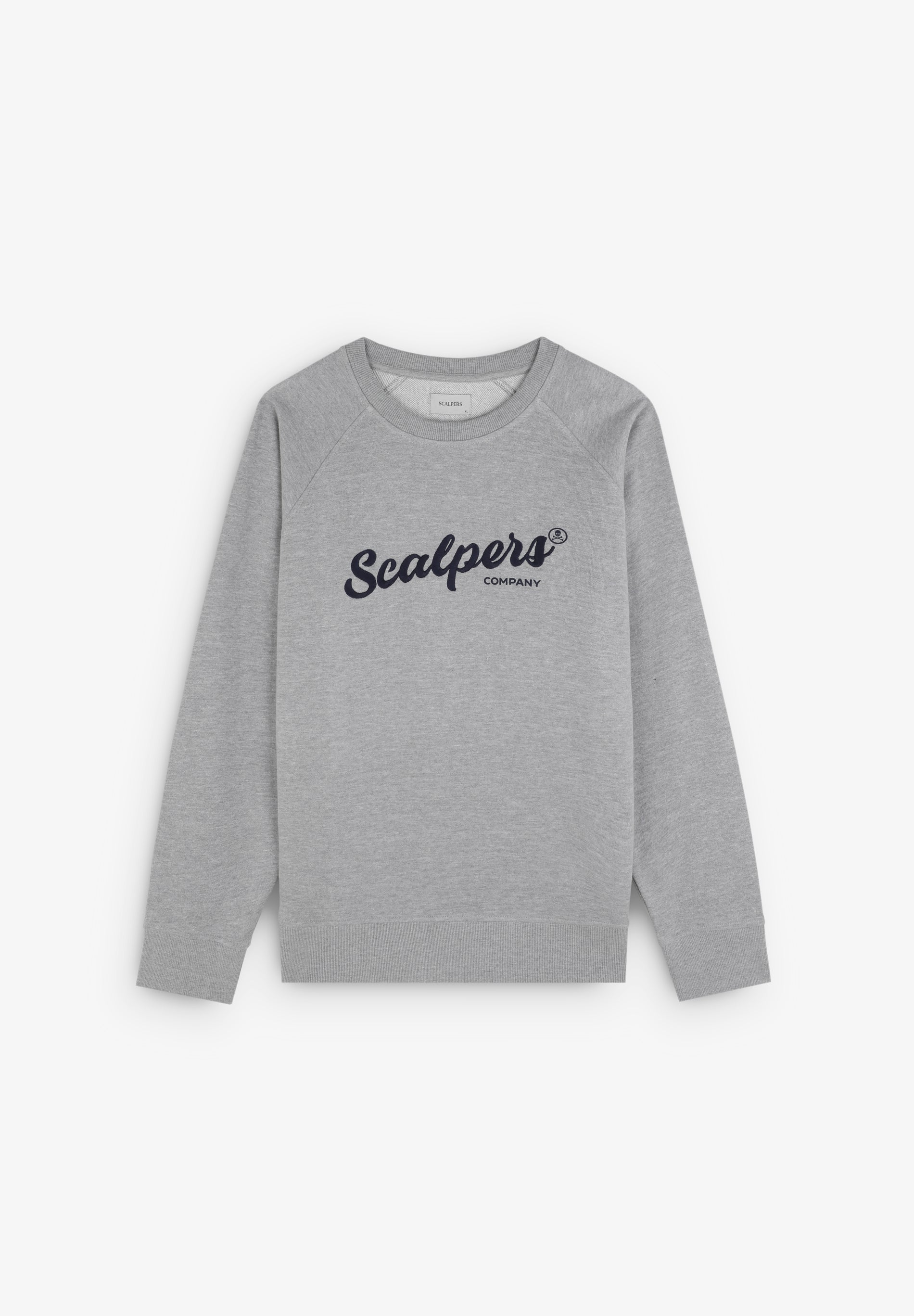 RAGLAN SLEEVE SWEATSHIRT WITH EMBROIDERED LOGO
