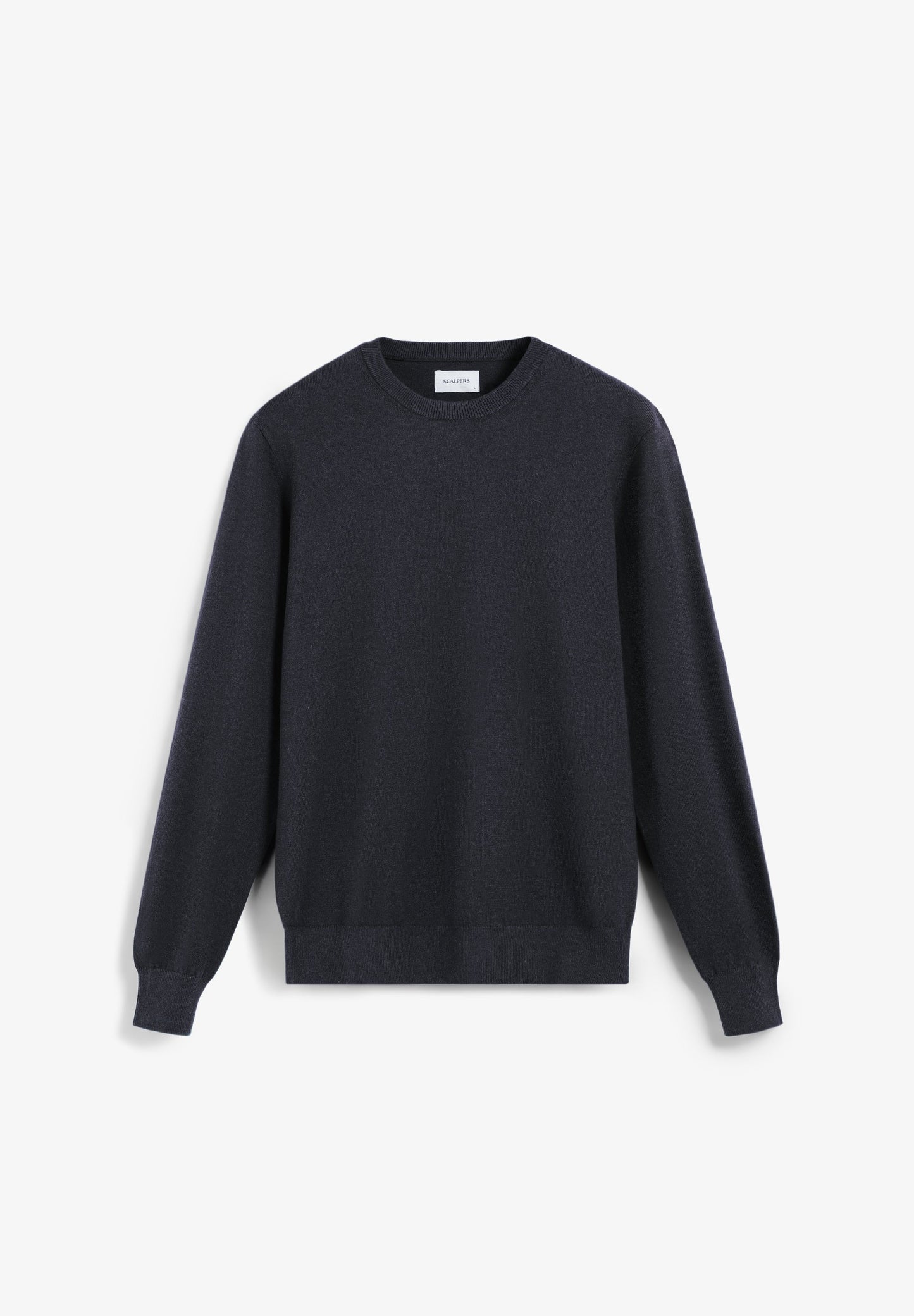 SWEATER WITH EMBROIDERED SKULL
