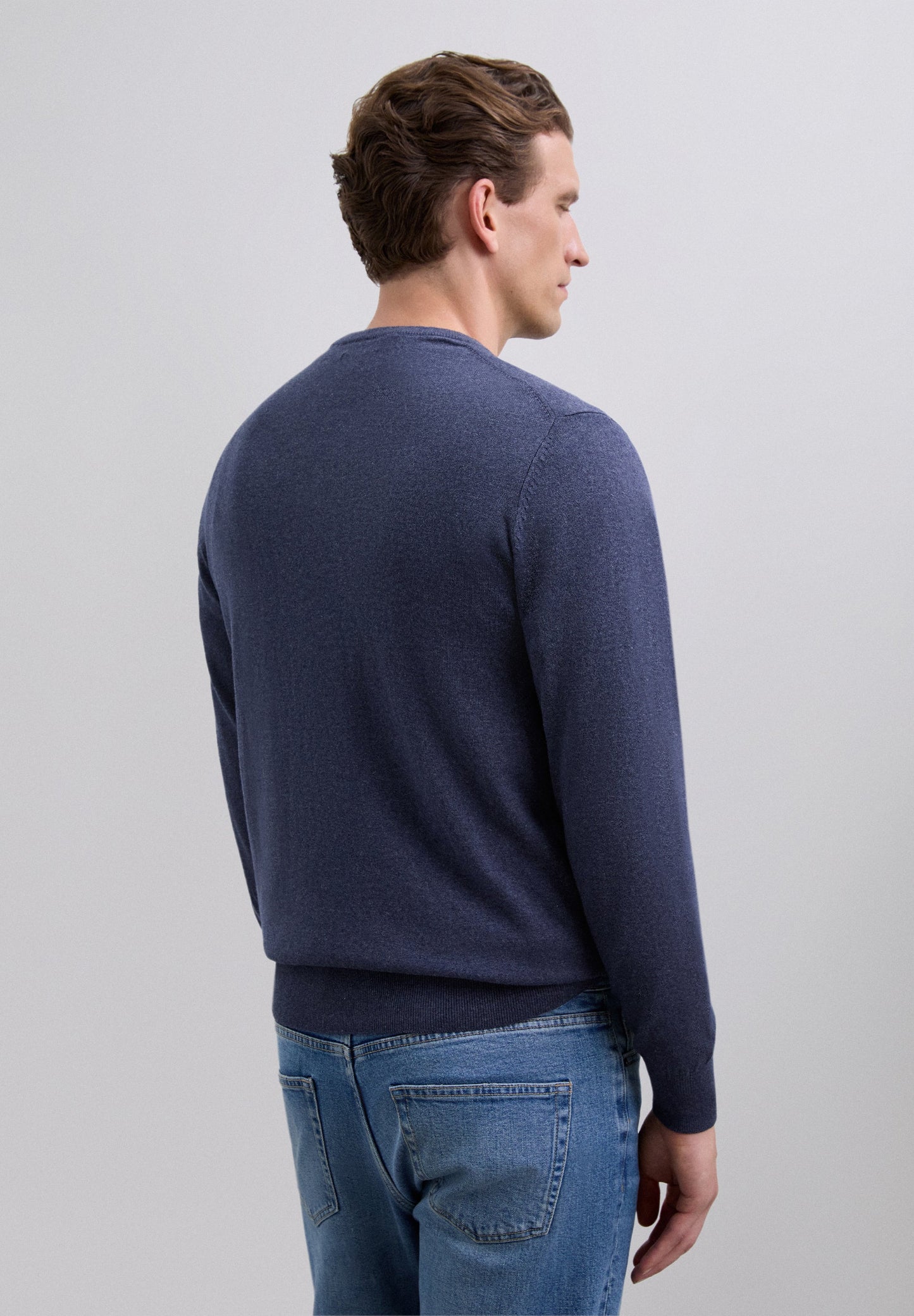 SWEATER WITH EMBROIDERED SKULL