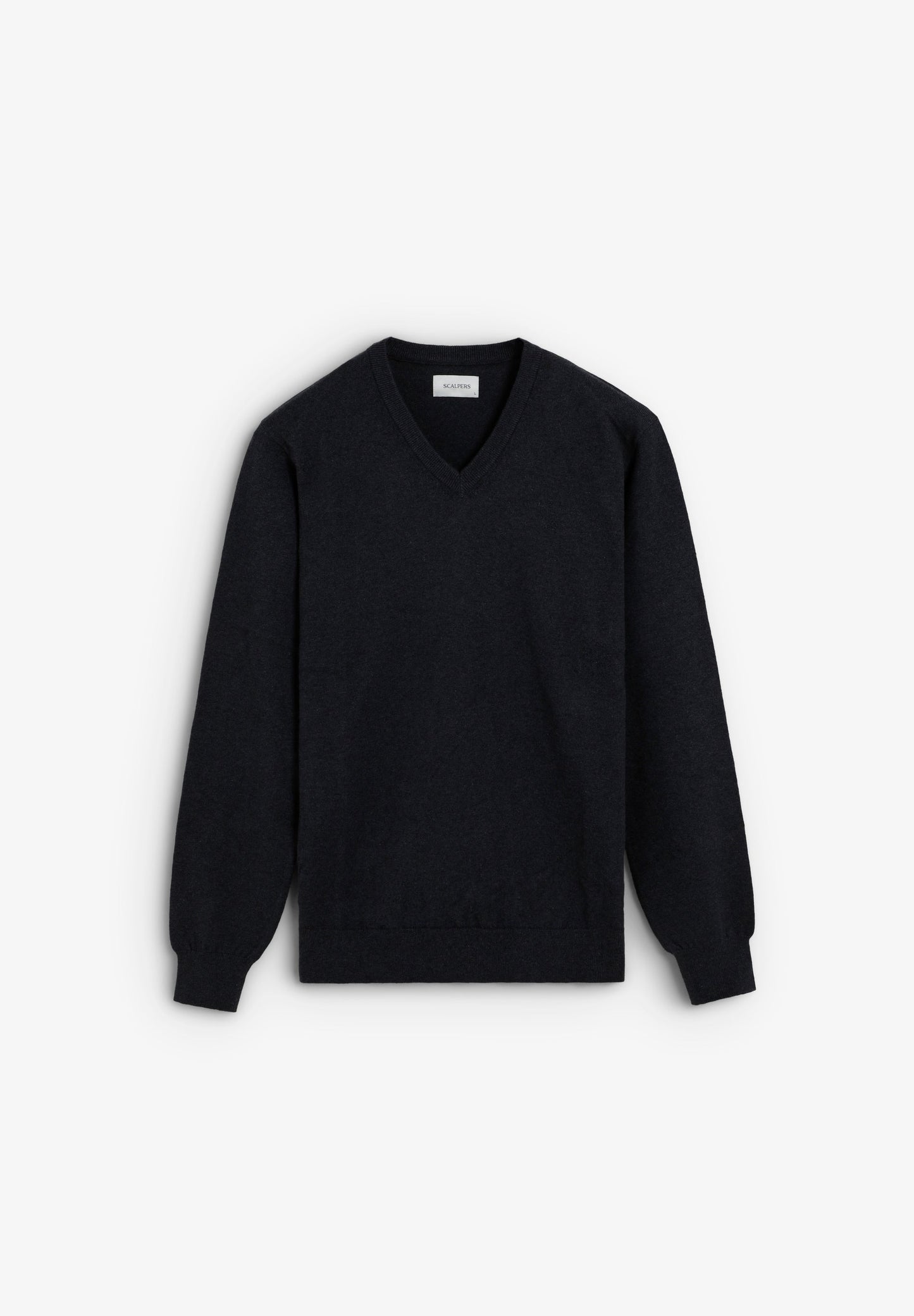 V-NECK SKULL SWEATER