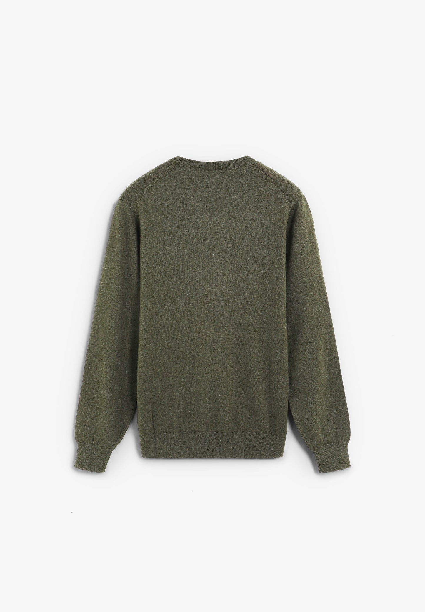 V-NECK SKULL SWEATER