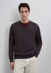 V-NECK WOOL SWEATER WITH SKULL