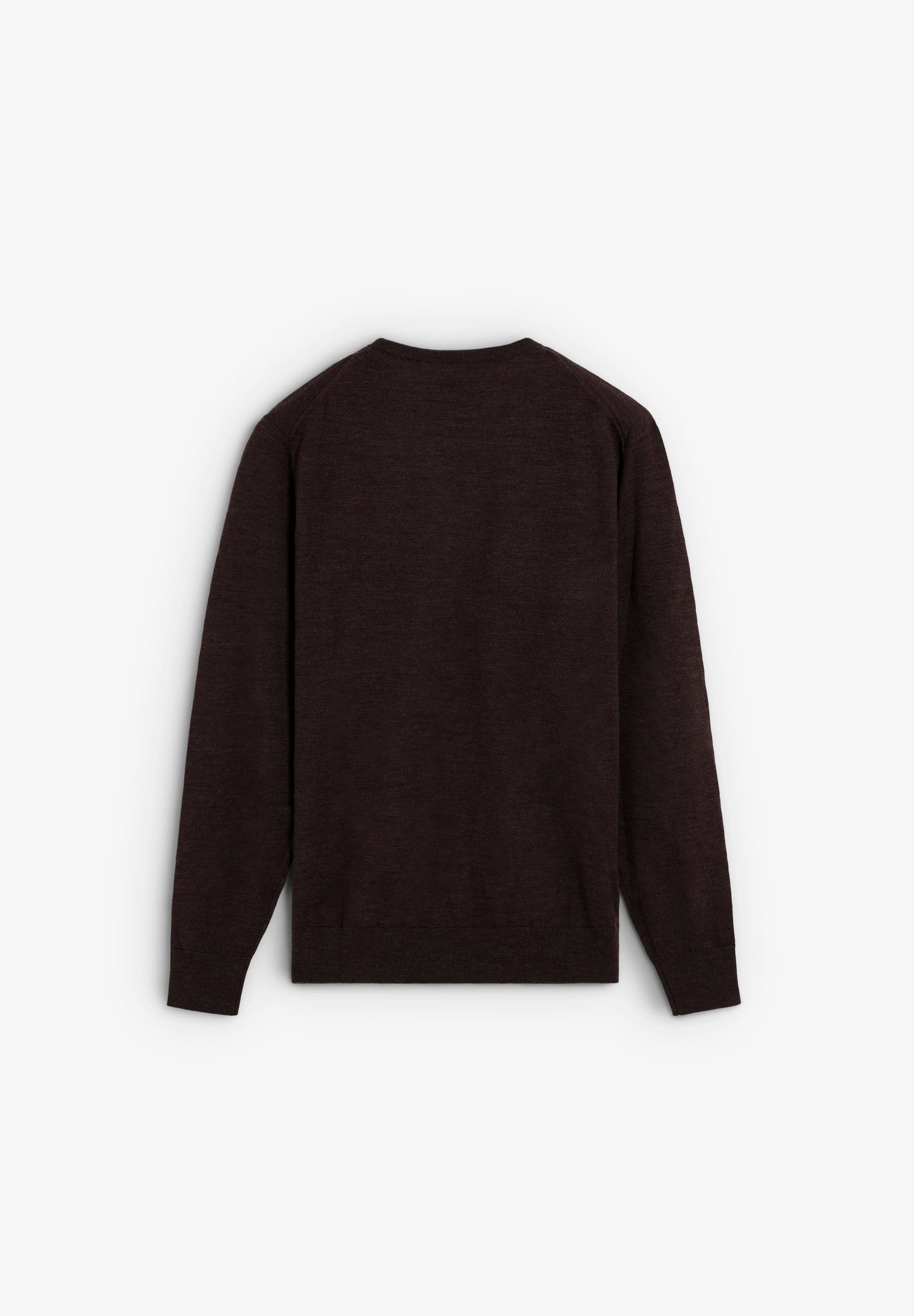 V-NECK WOOL SWEATER WITH SKULL