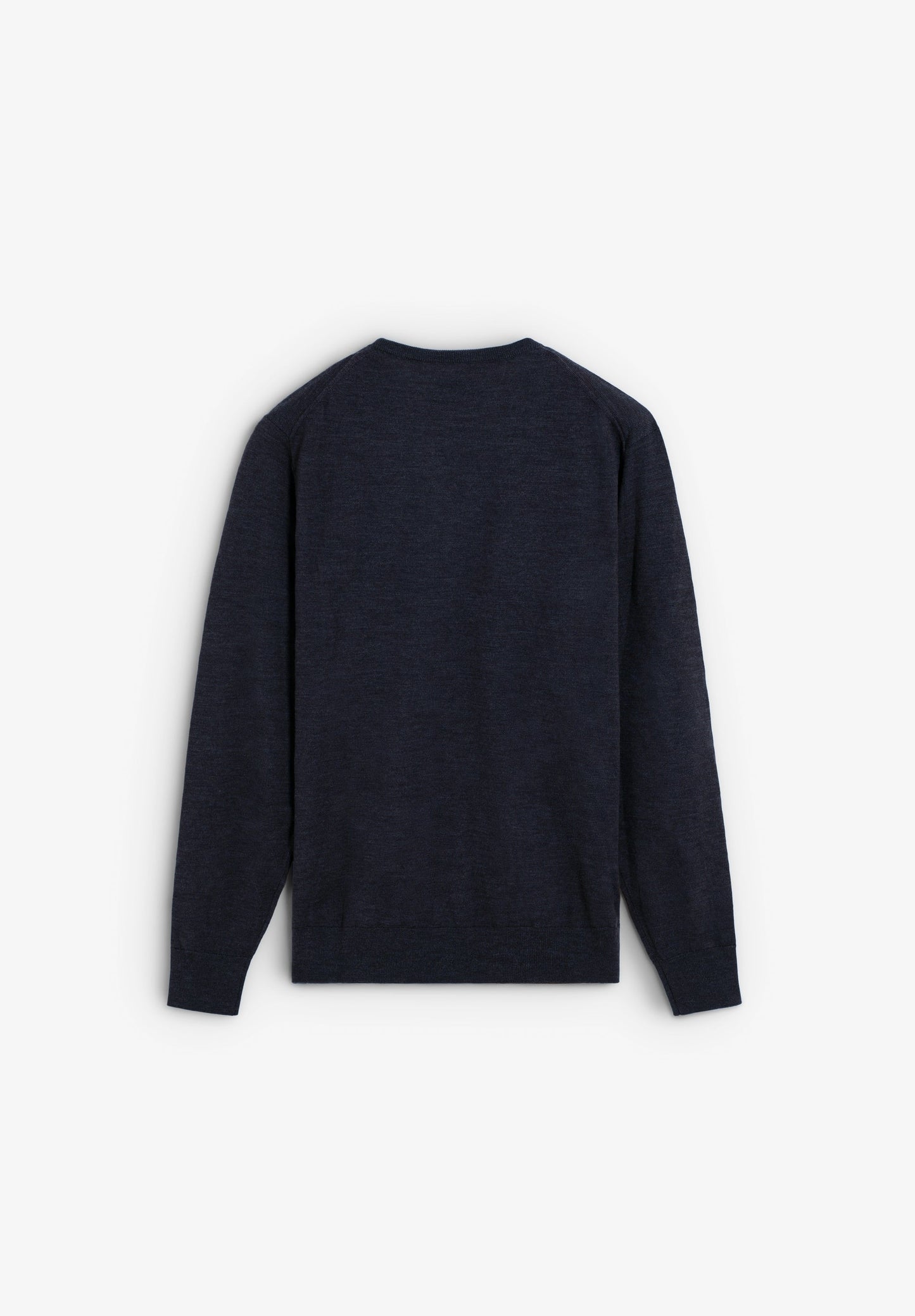 V-NECK WOOL SWEATER WITH SKULL