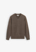 V-NECK WOOL SWEATER WITH SKULL