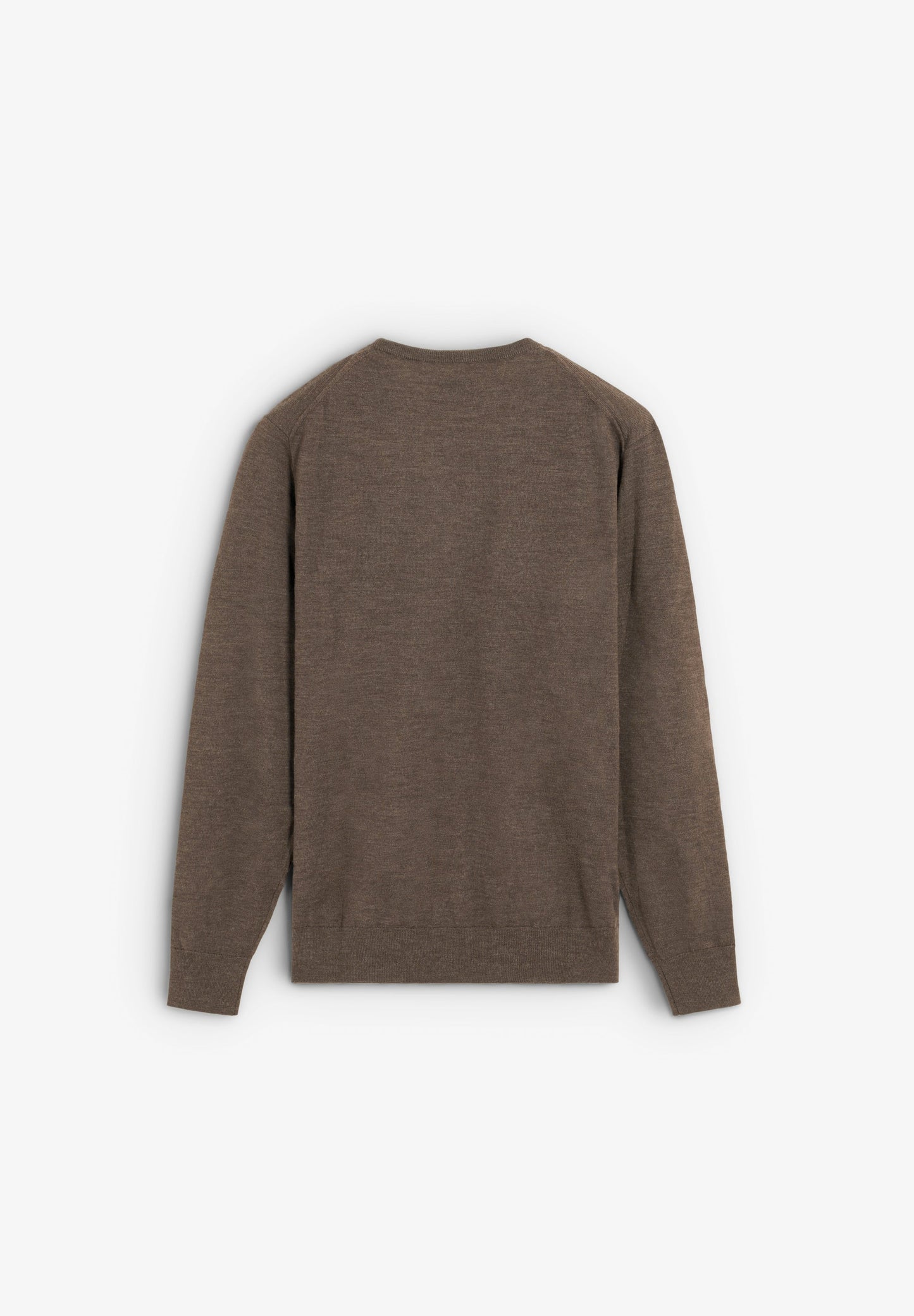 V-NECK WOOL SWEATER WITH SKULL
