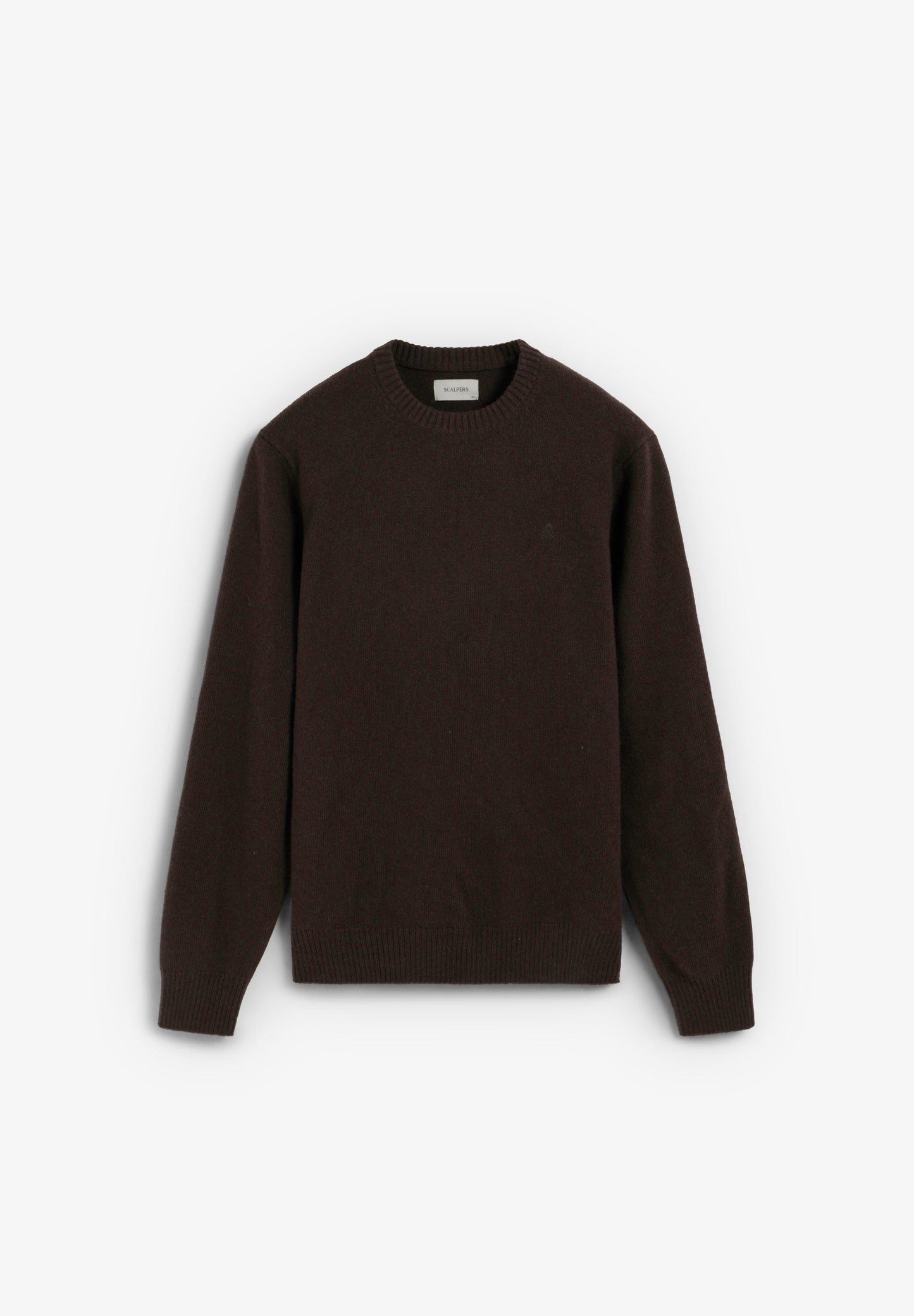 WOOL SWEATER WITH LOGO