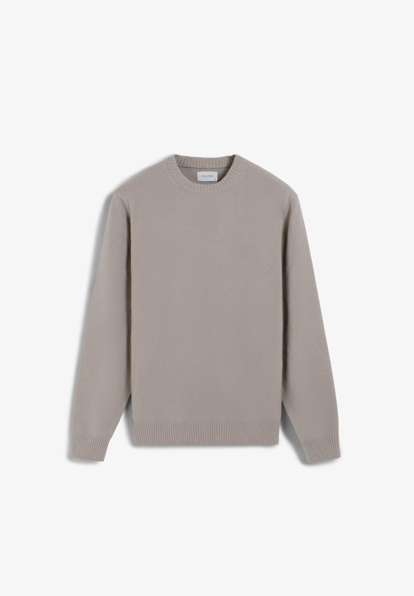 WOOL SWEATER WITH LOGO