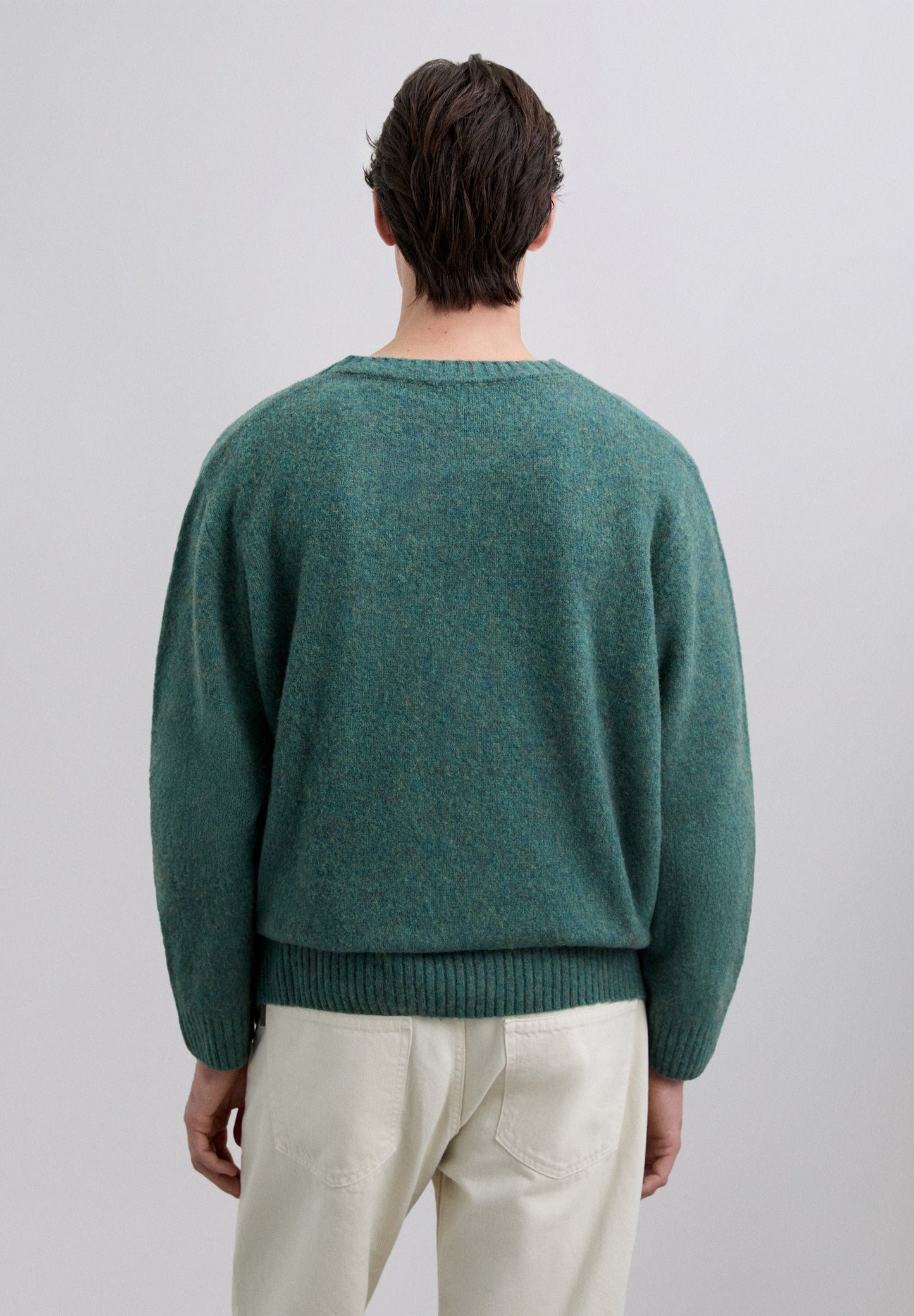 BRUSHED WOOL JUMPER