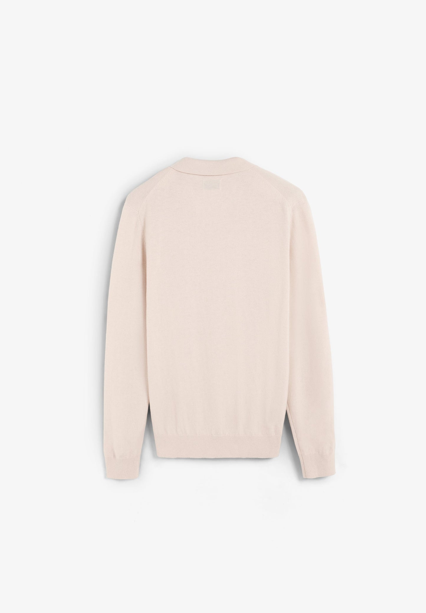 WOOL KNIT POLO SHIRT