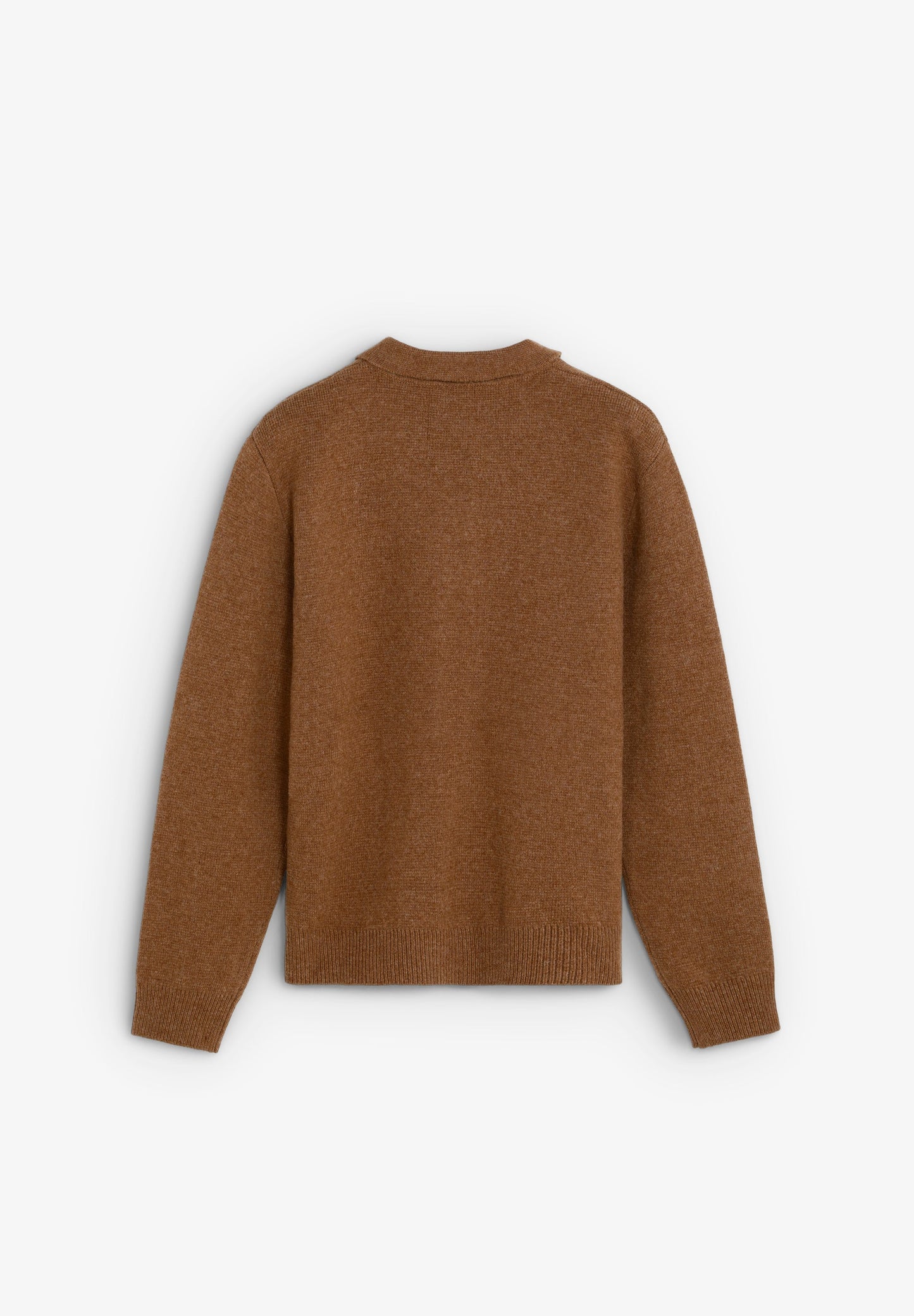 MERINO WOOL ZIP-UP CARDIGAN