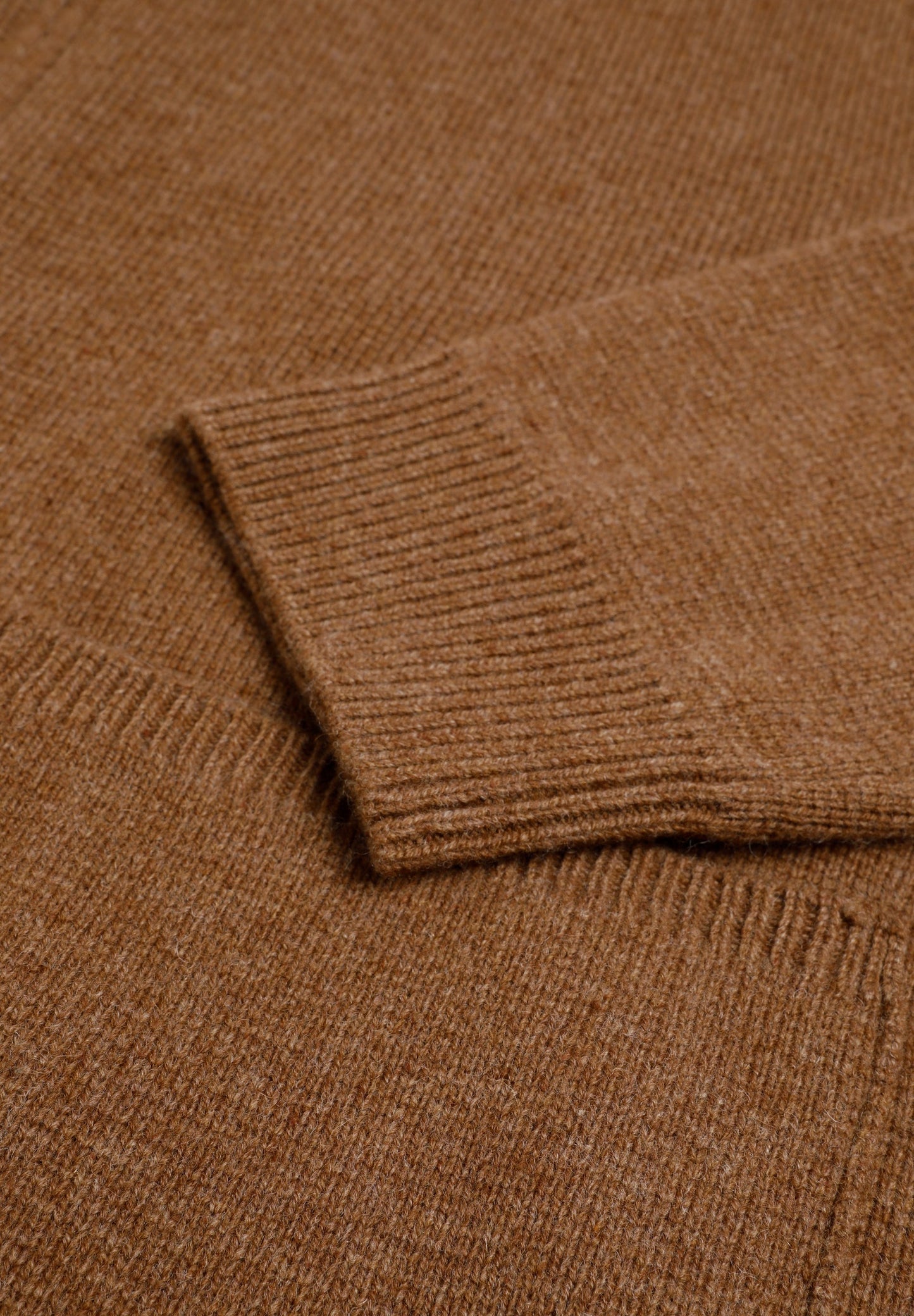 MERINO WOOL ZIP-UP CARDIGAN