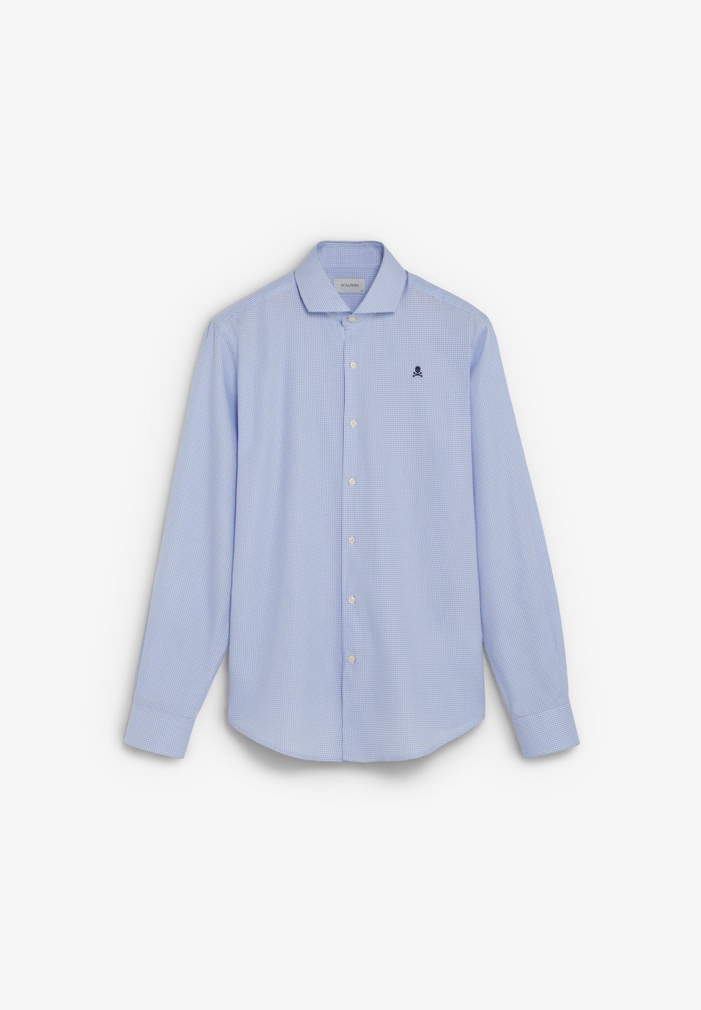 SHIRT WITH EMBROIDERED SKULL