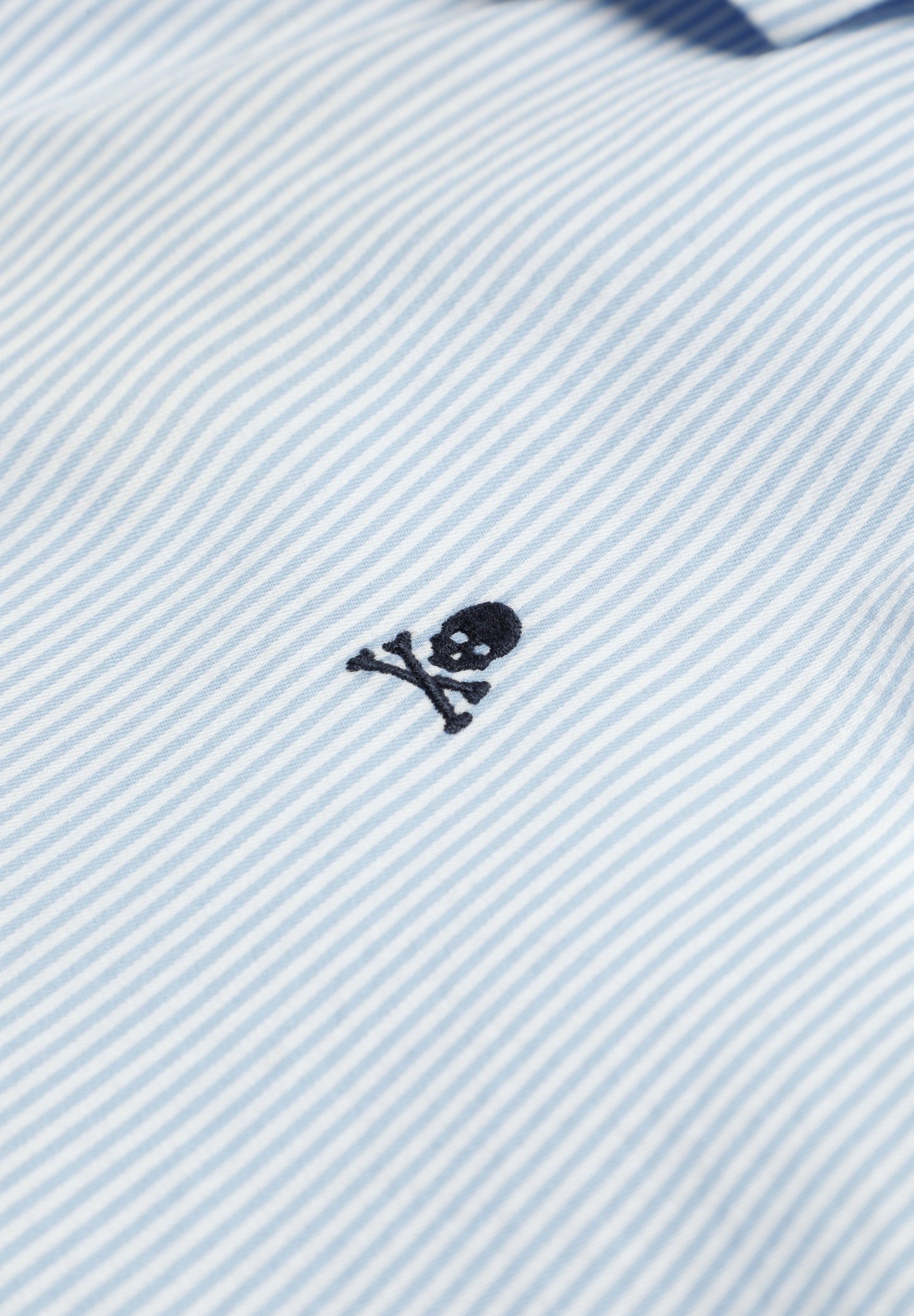 STRIPED SKULL SHIRT