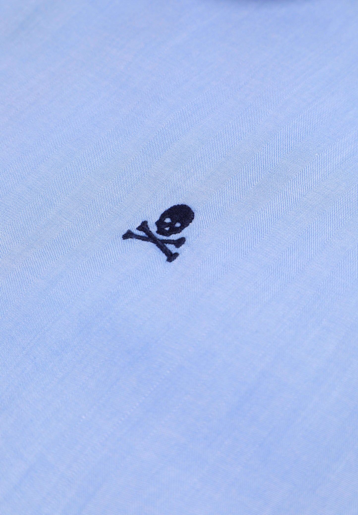 SHIRT WITH EMBROIDERED SKULL