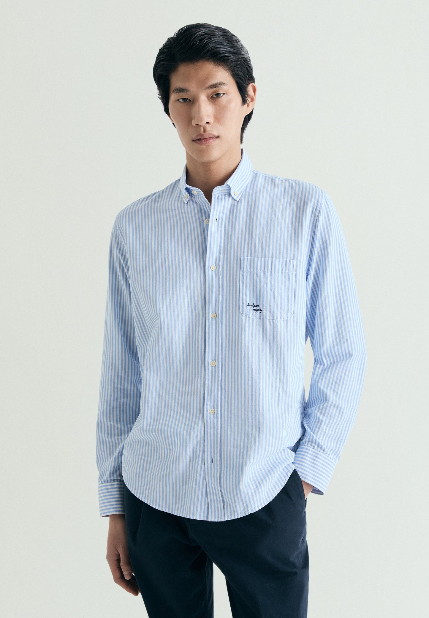 STRIPED SHIRT WITH POCKET