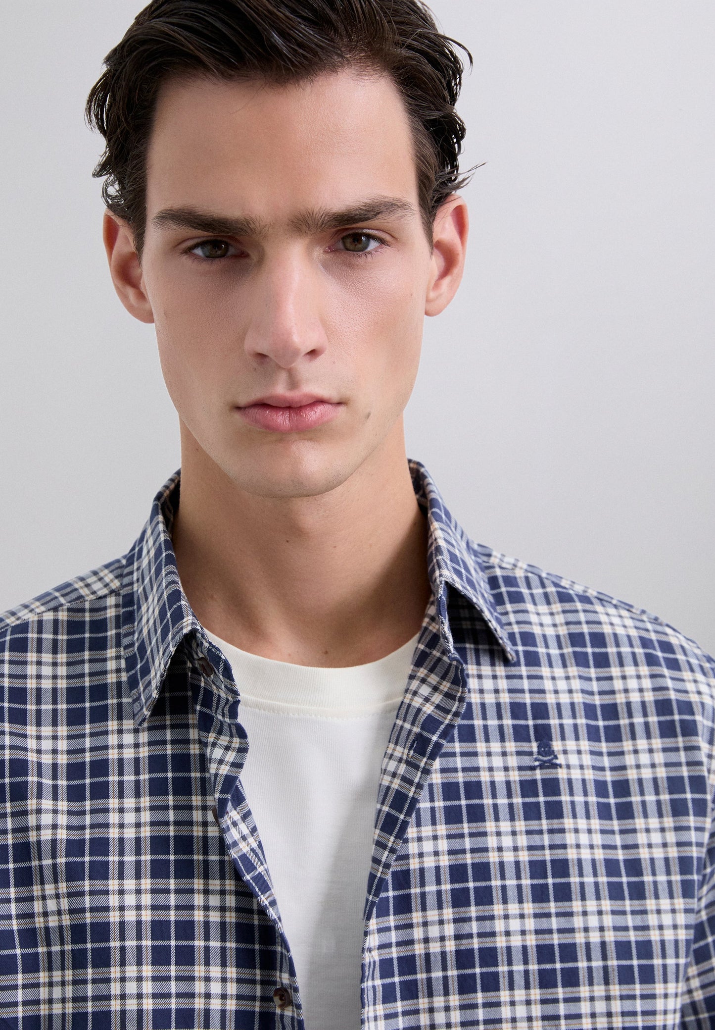 TARTAN PRINT SHIRT