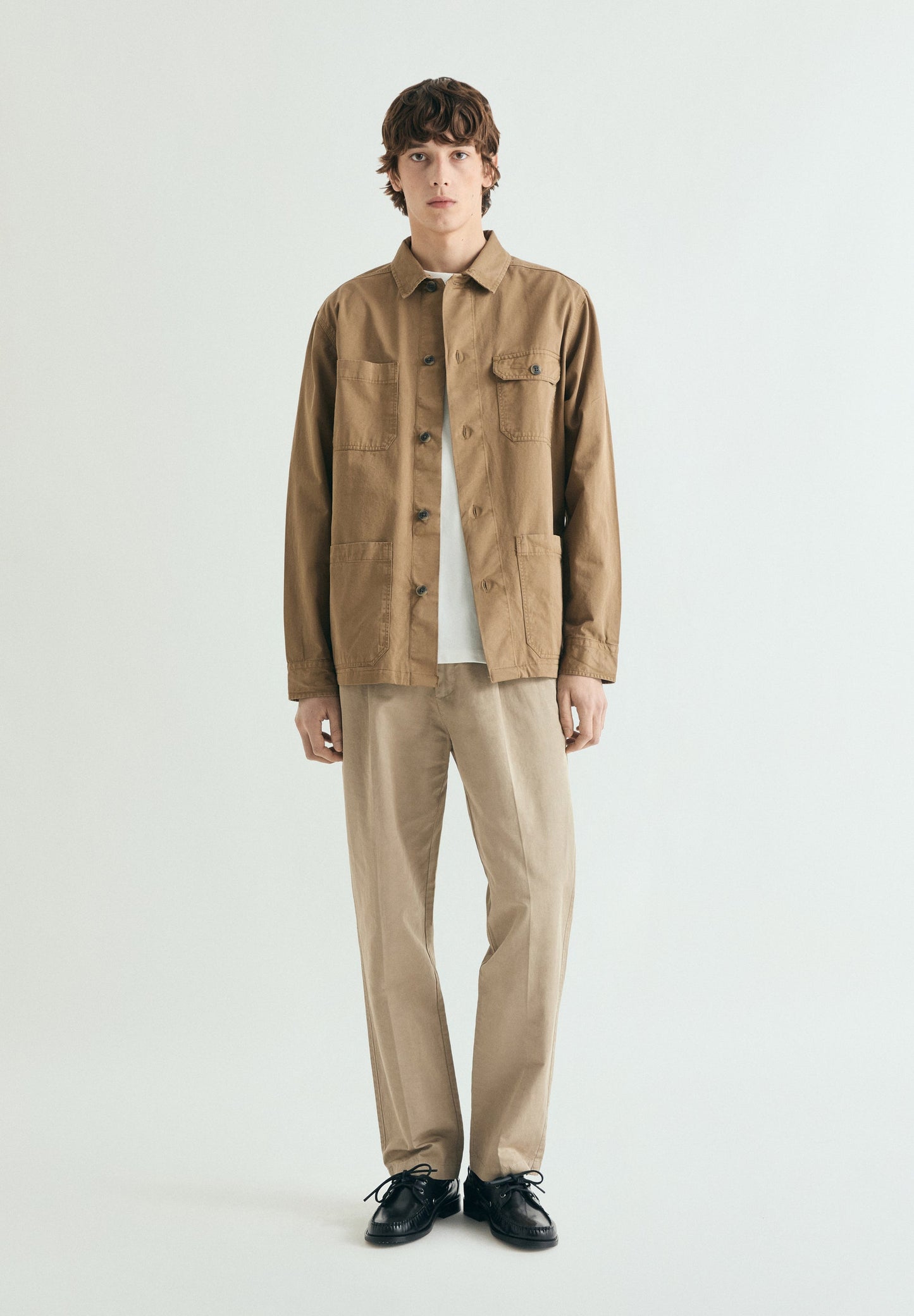 OVERSHIRT WITH BUTTONED POCKETS