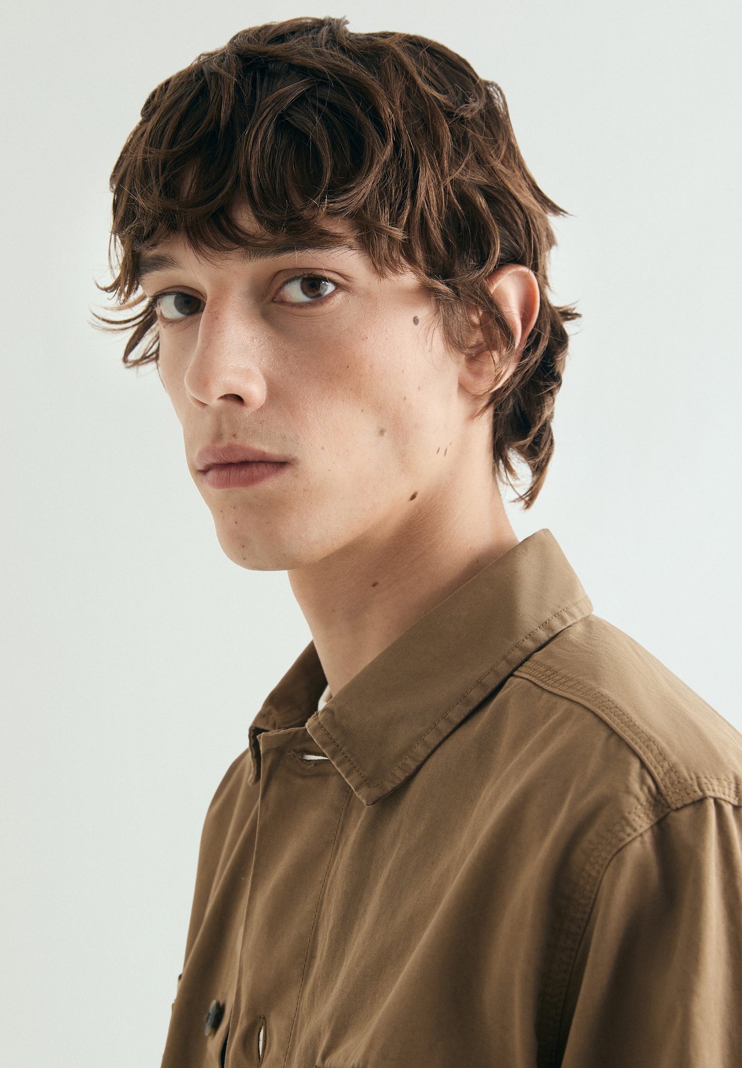 OVERSHIRT WITH BUTTONED POCKETS